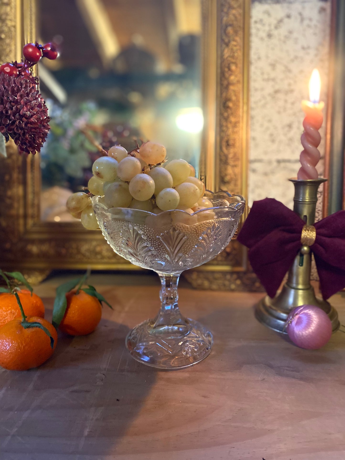 Coupe en verre moulé