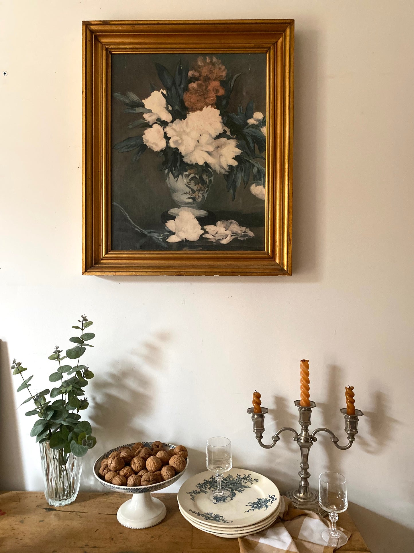 Nature morte classique Hermine de Boissony 1870/1890