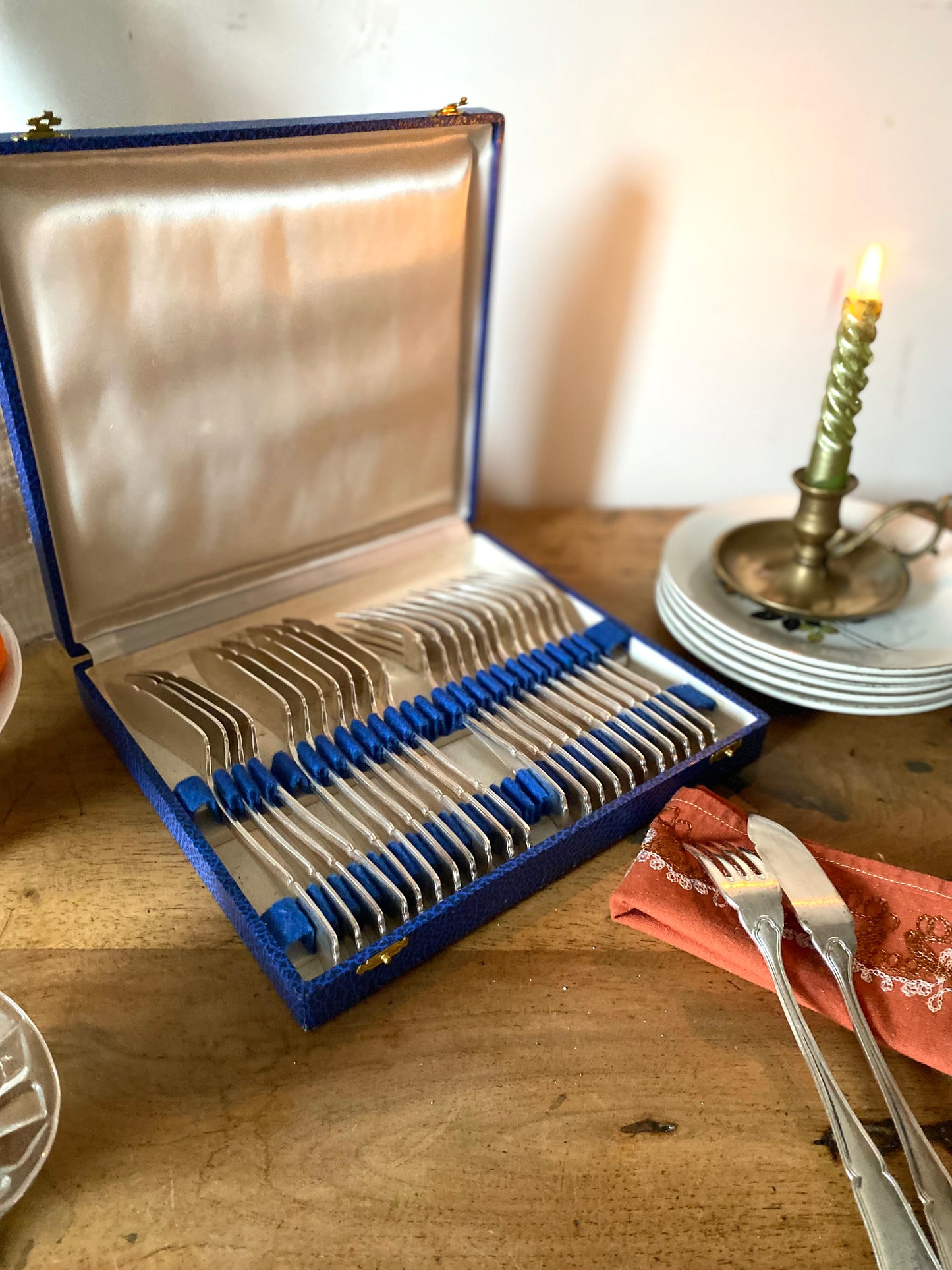 Couverts à poisson anciens