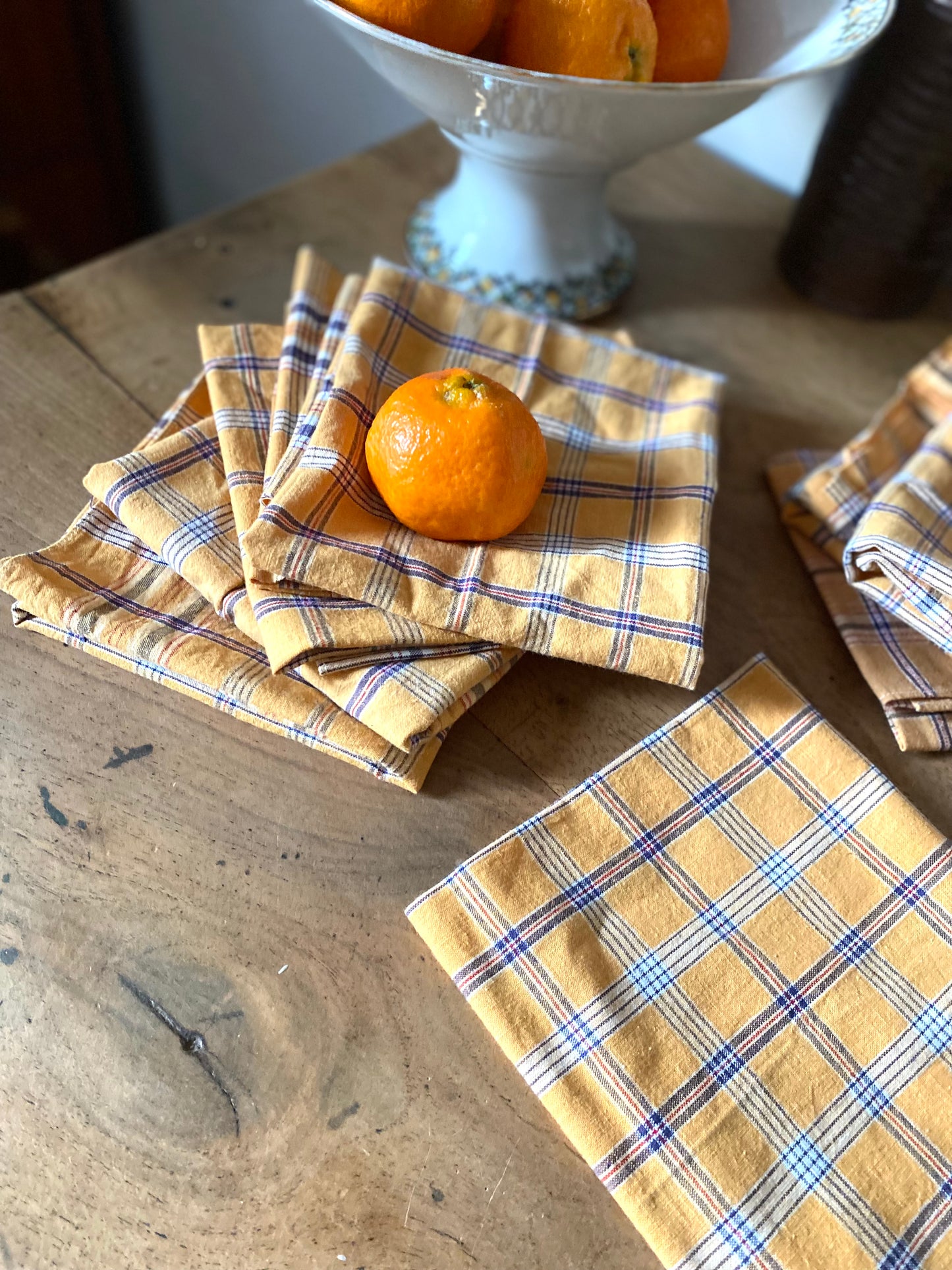 Serviettes de table vintage