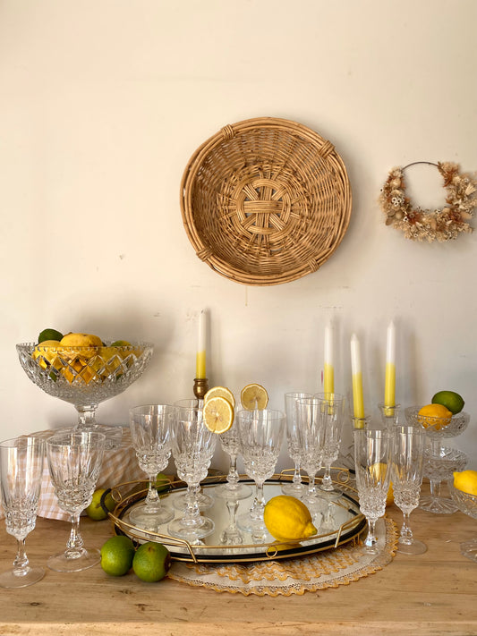 Plateau miroir vintage