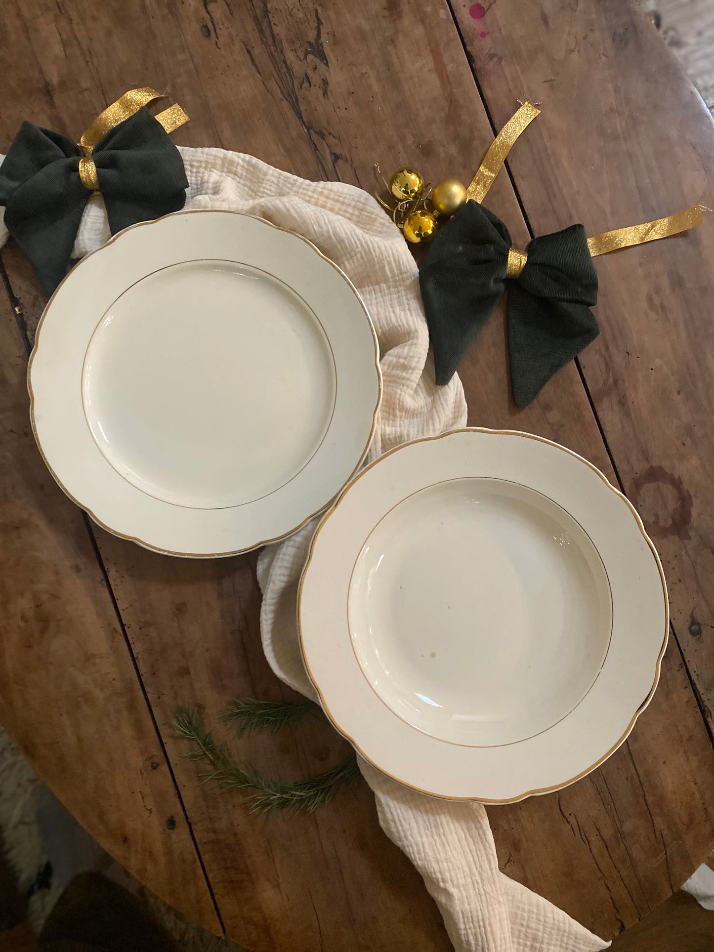 Plat de service creux