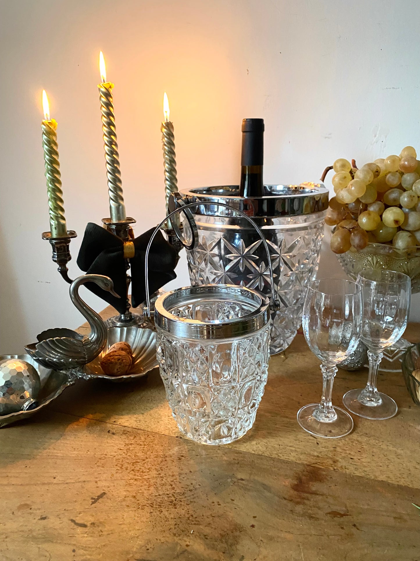 Seau à glace vintage