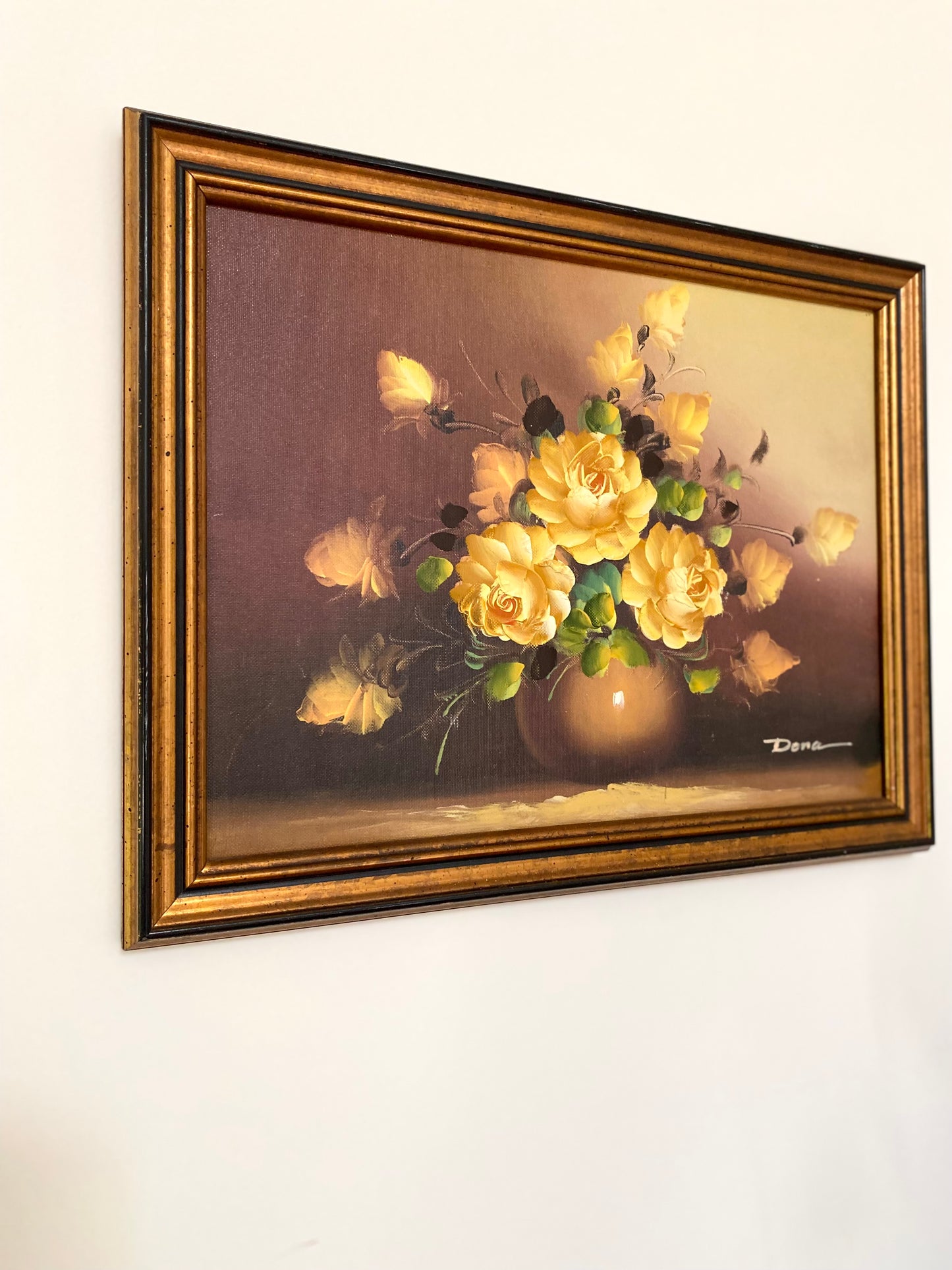 Huile sur toile ancienne