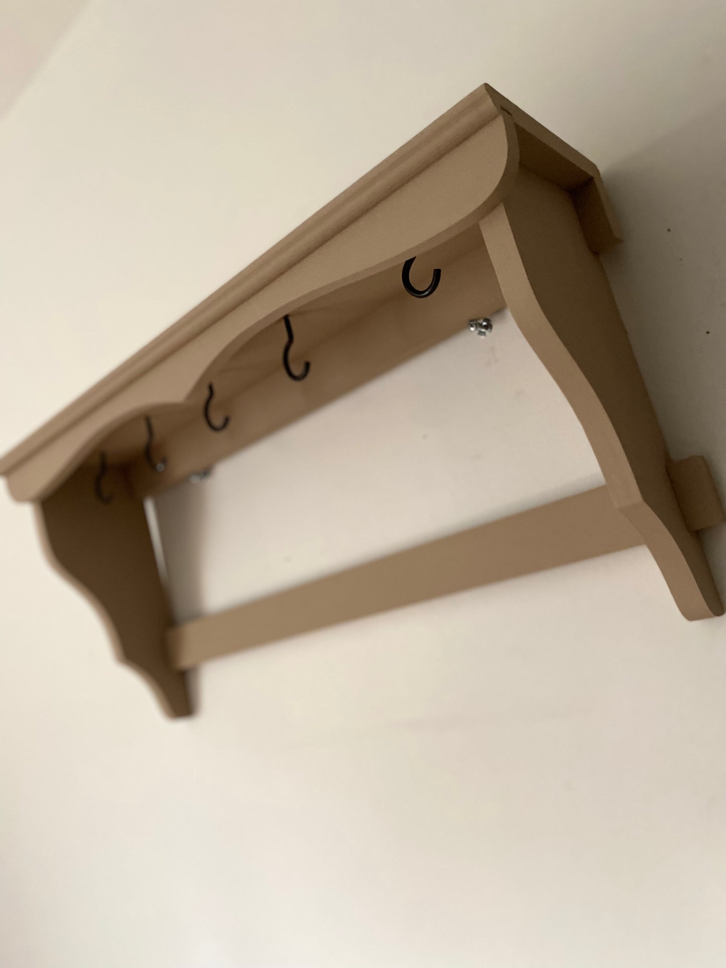 Étagère murale en bois ancien