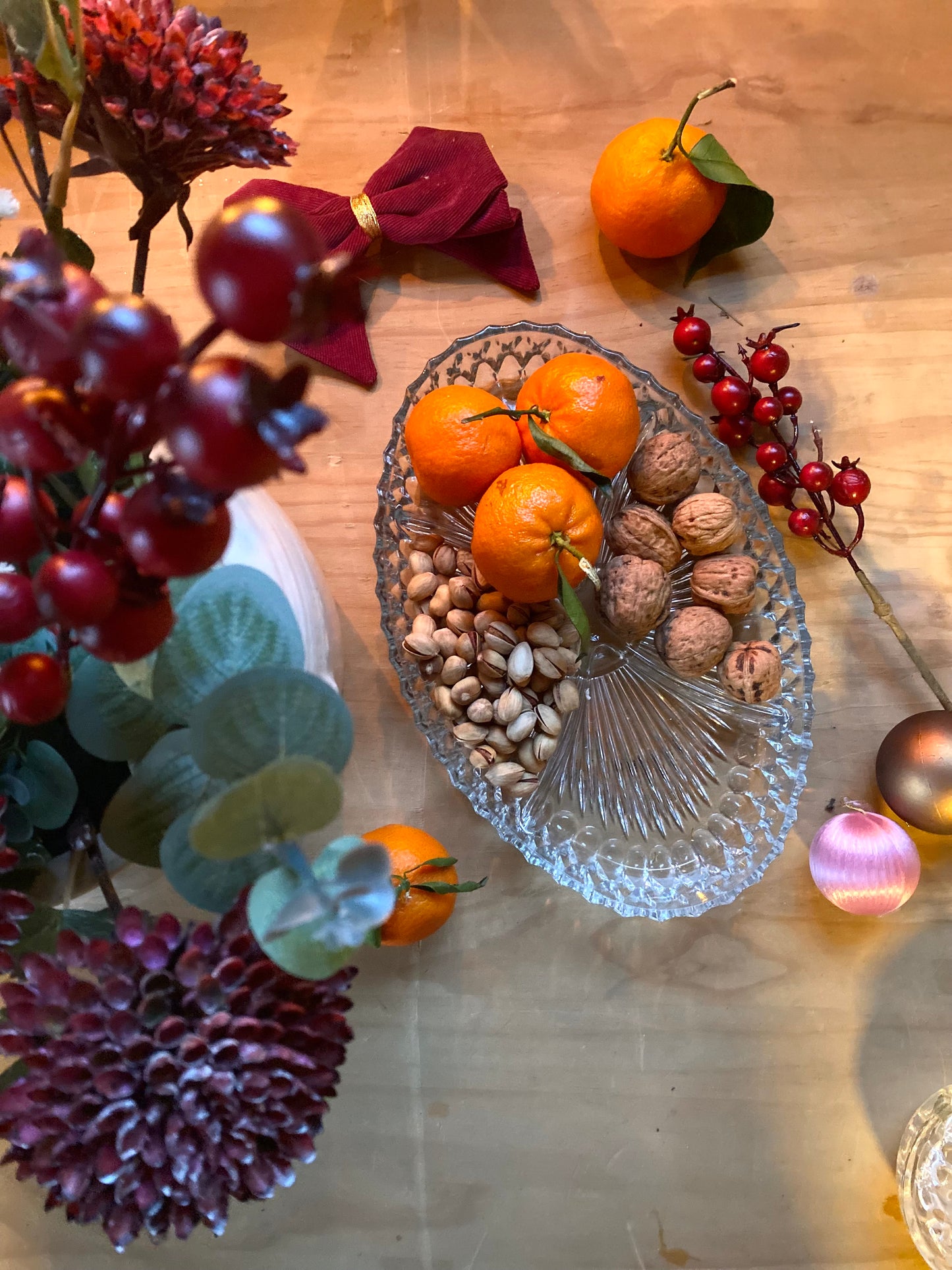 Plat à compartiment ovale