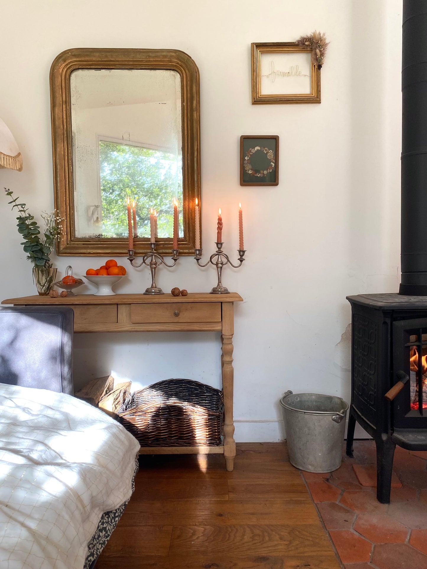 Paire de candélabres à trois branches