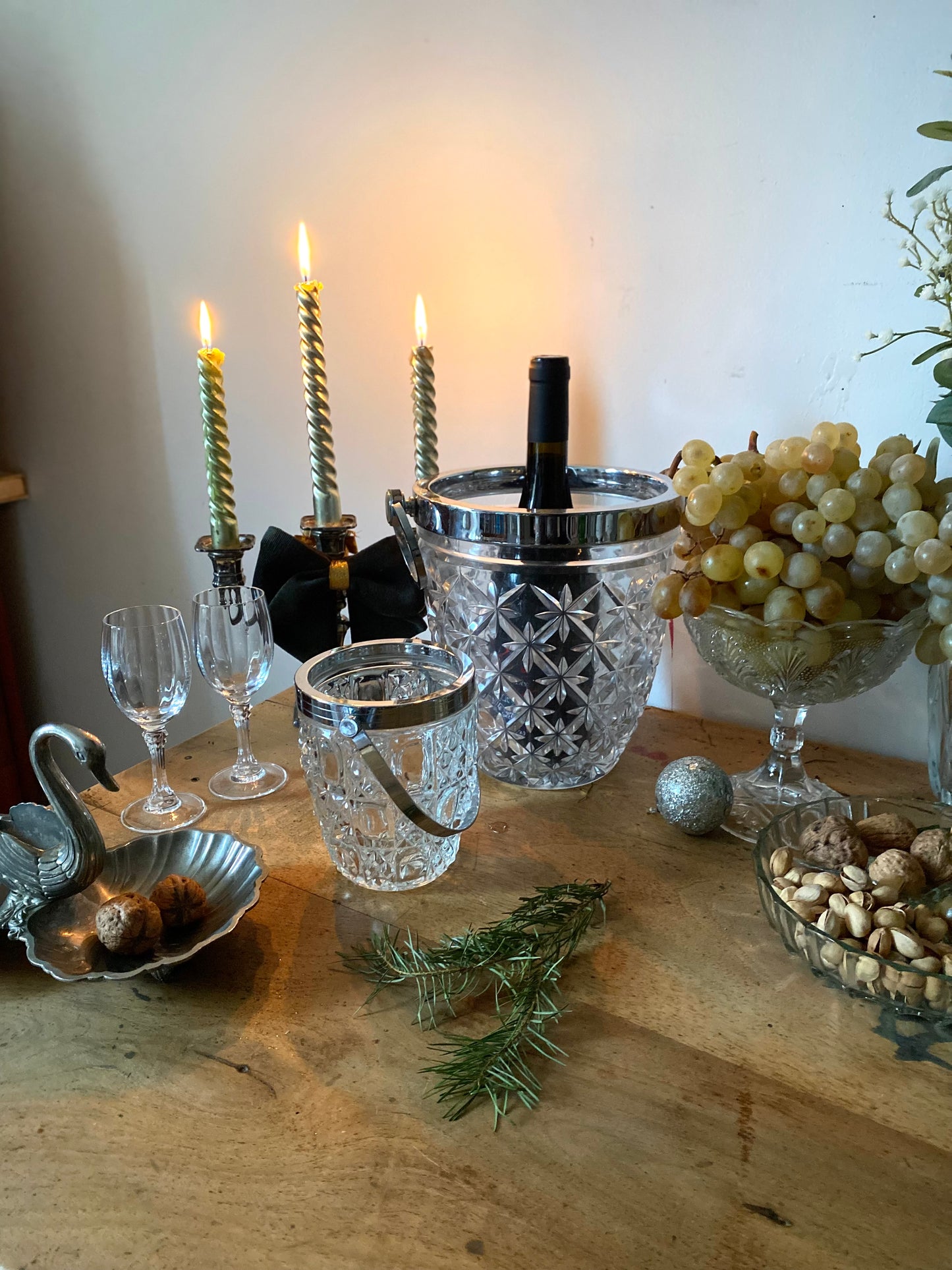 Seau à glace vintage