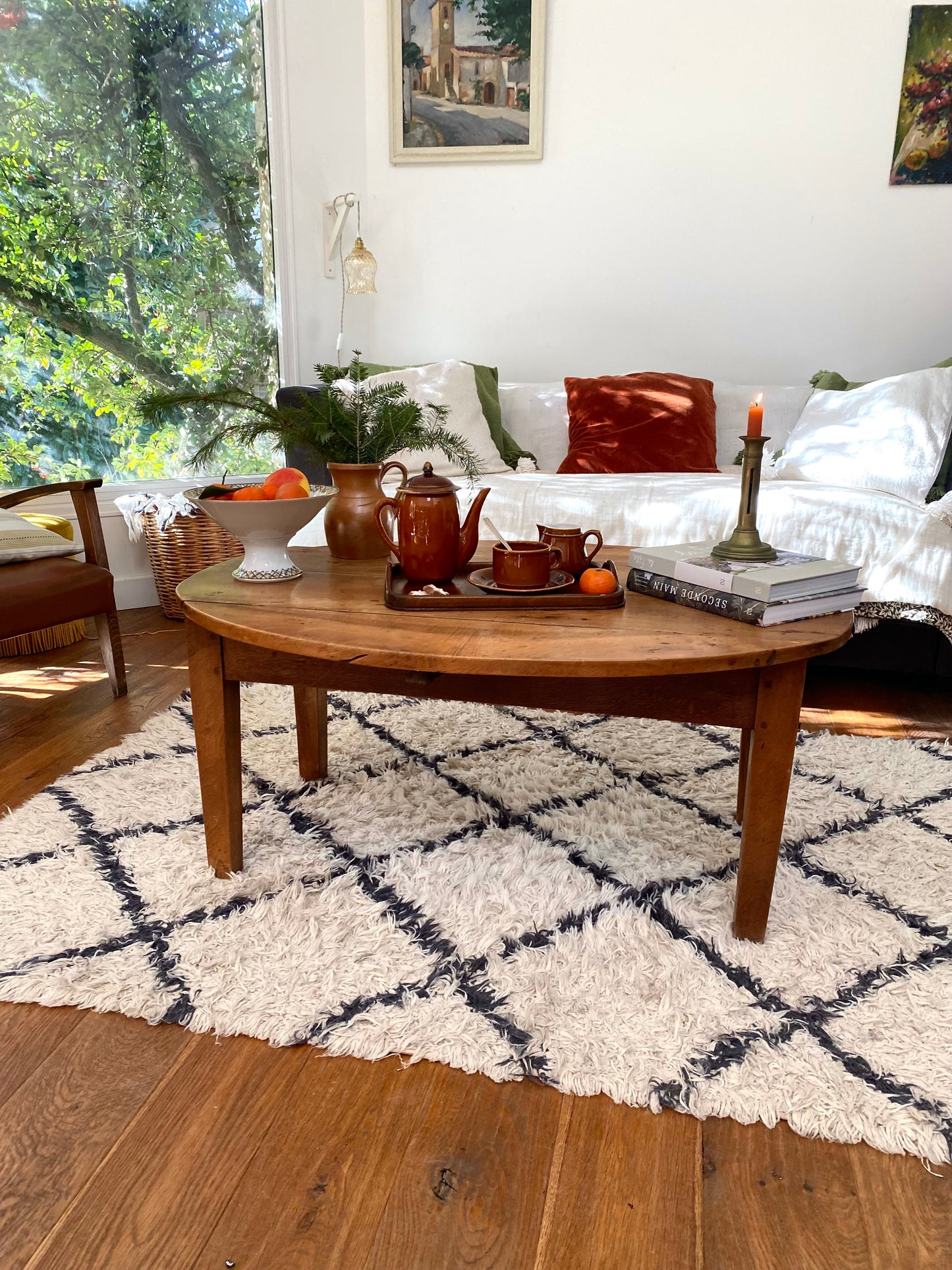 Service à thé en céramique vernissée