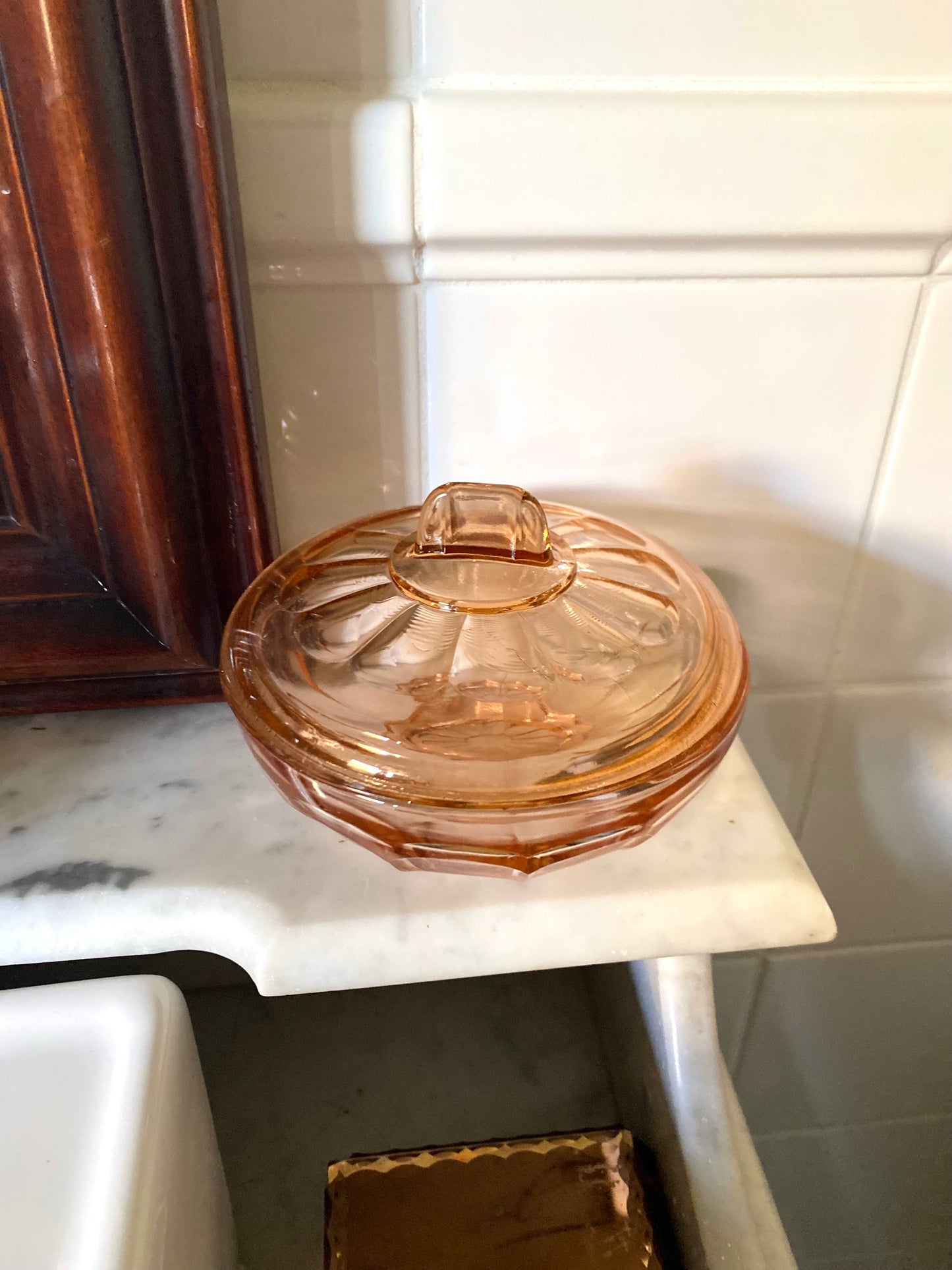 Boîte à poudre en rosaline