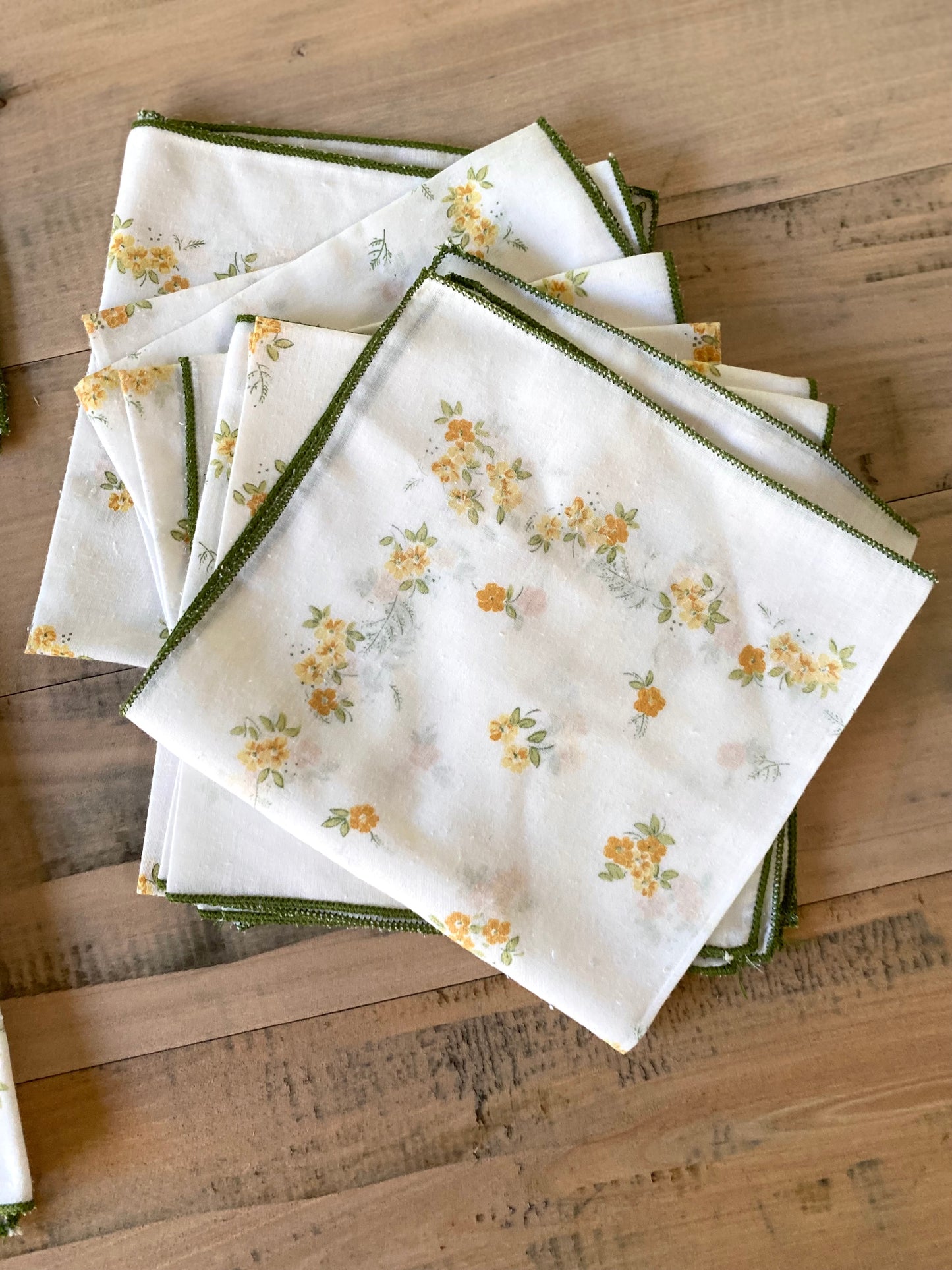 Serviettes de table en coton