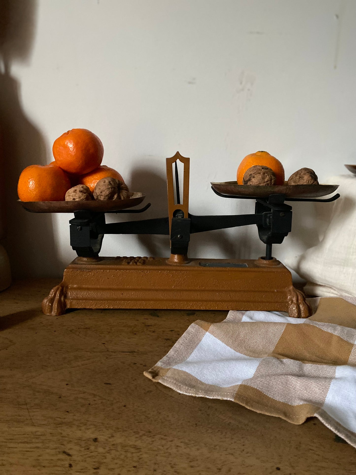 Balance de ménage française fin du XIXe / début du XXe