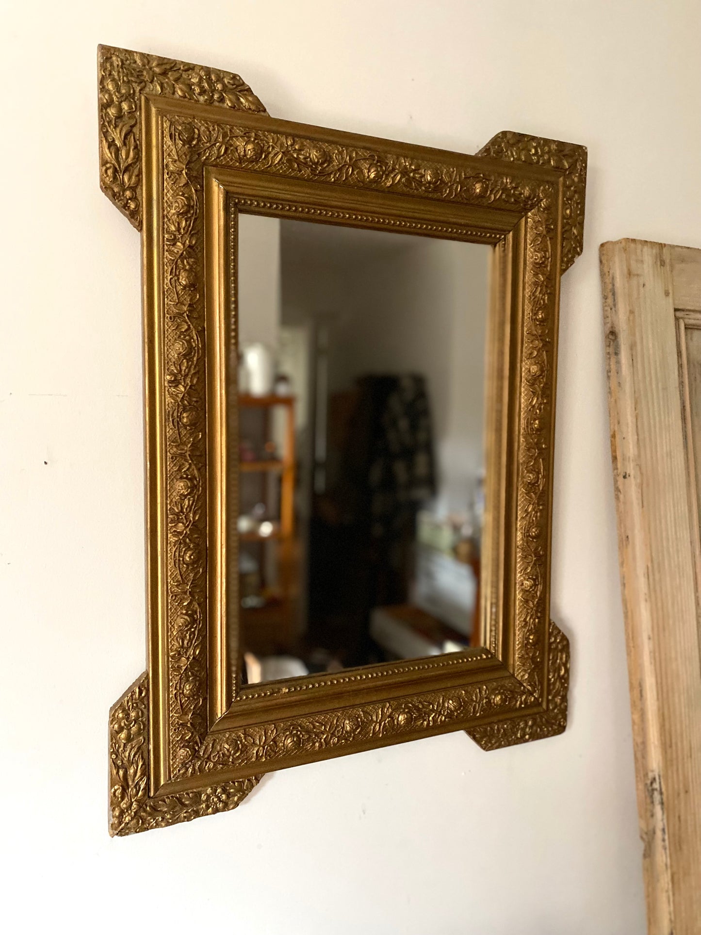 Miroir de style Louis XVI-Napoléon lll 1860-1870