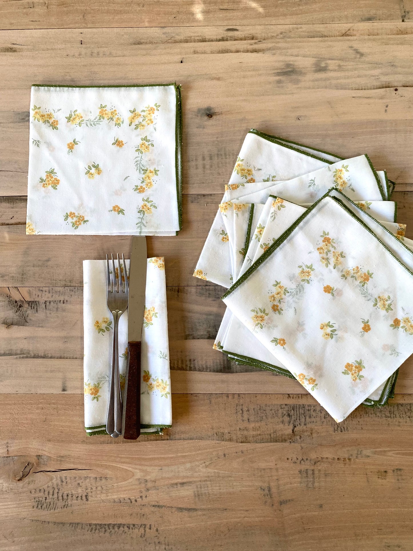 Serviettes de table en coton