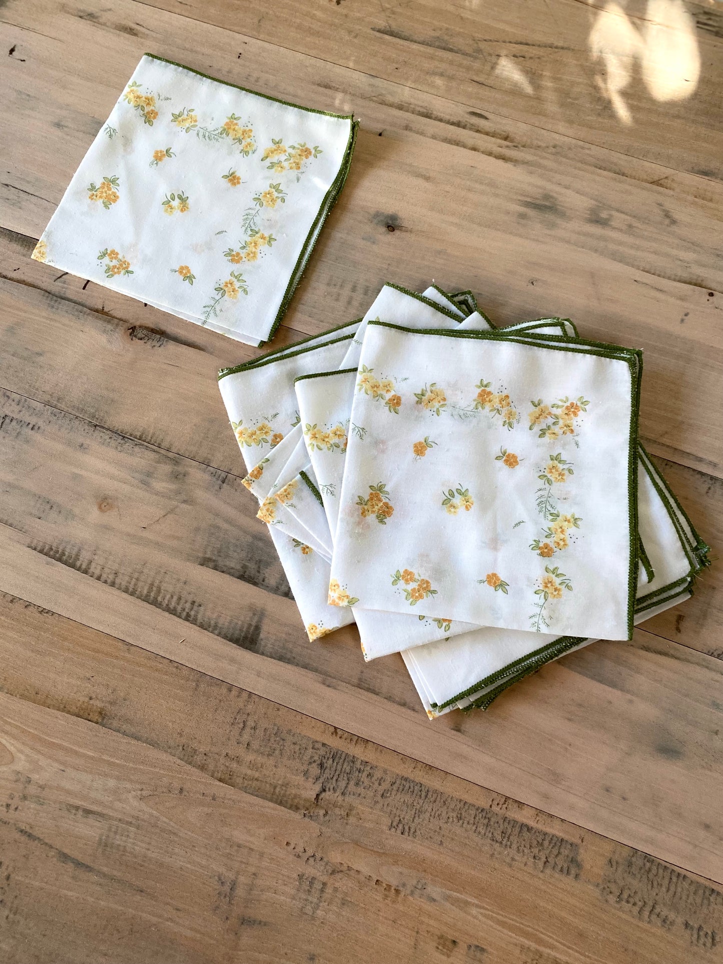 Serviettes de table en coton