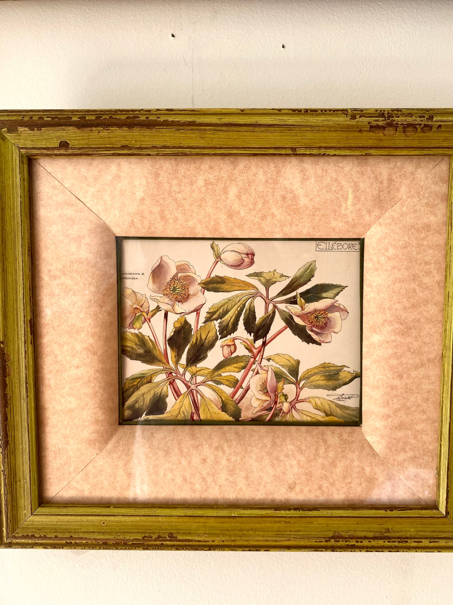 Trio de tableaux anciens