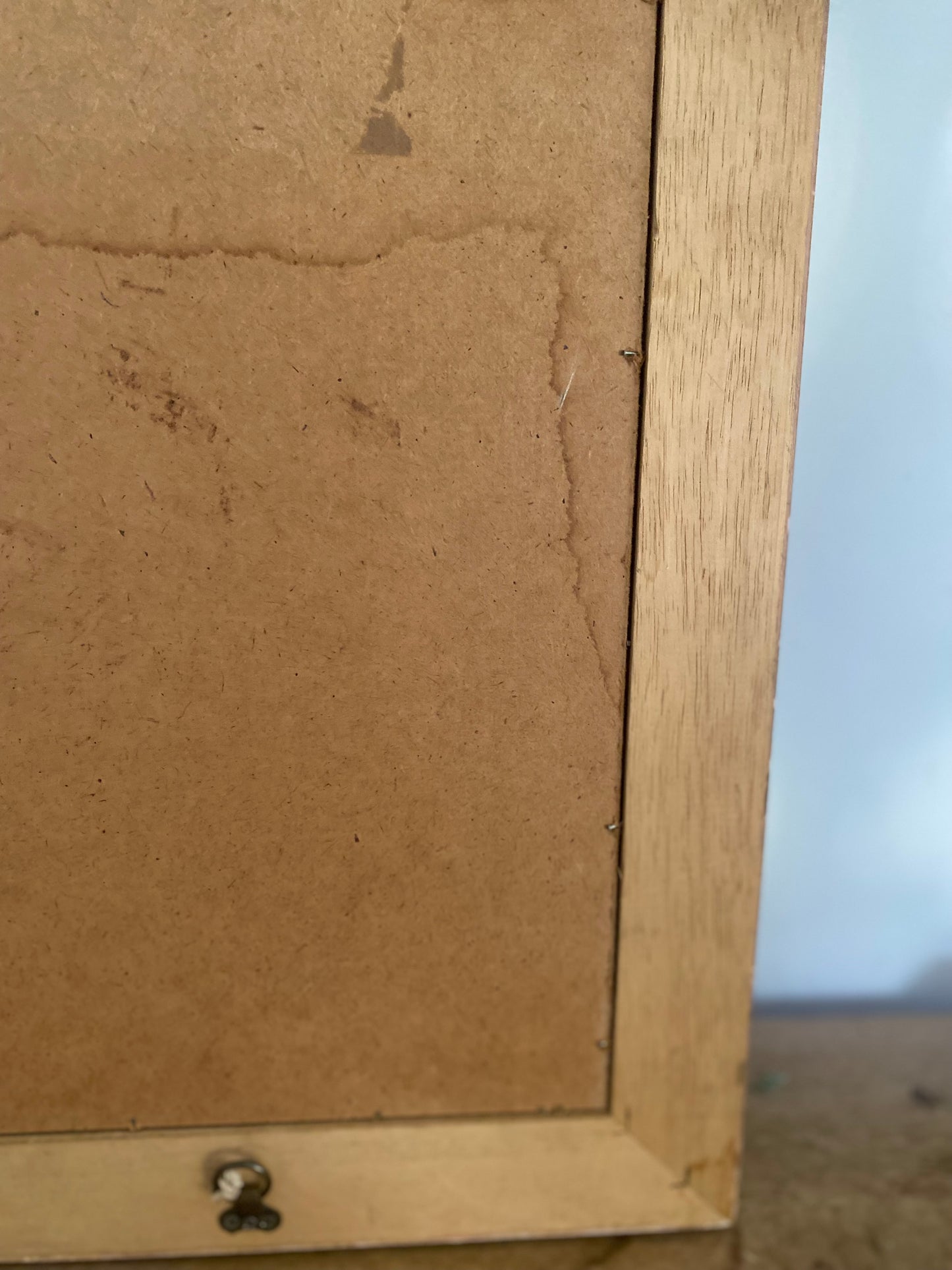 Grand Miroir de Style Classique – Cadre Doré Patiné - 1970