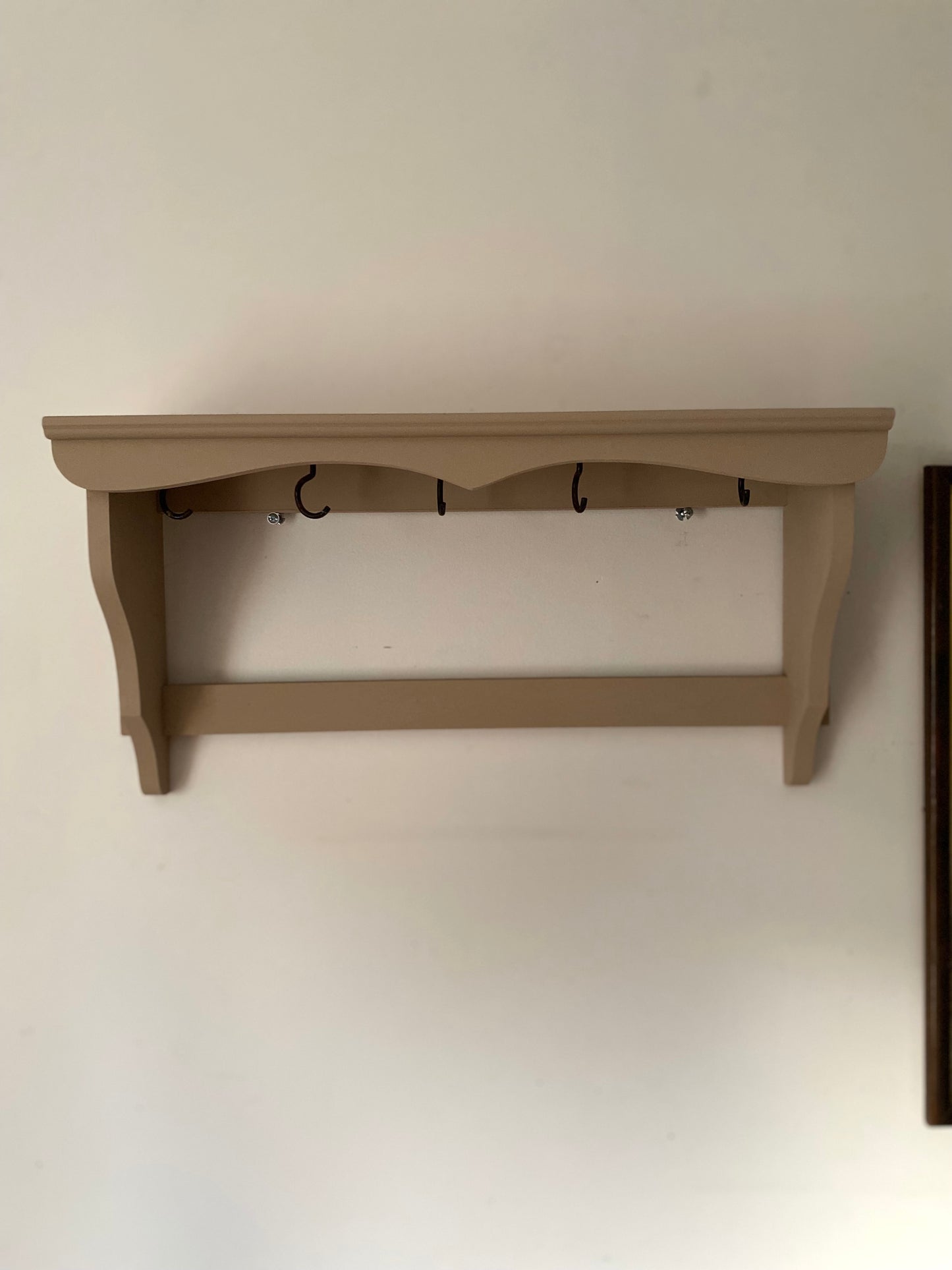 Étagère murale en bois ancien