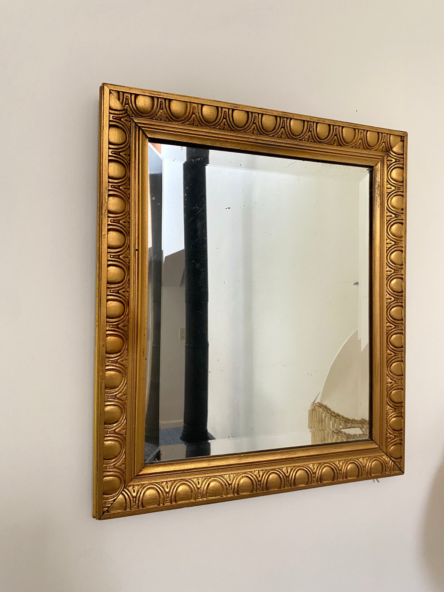 Miroir ancien rectangulaire