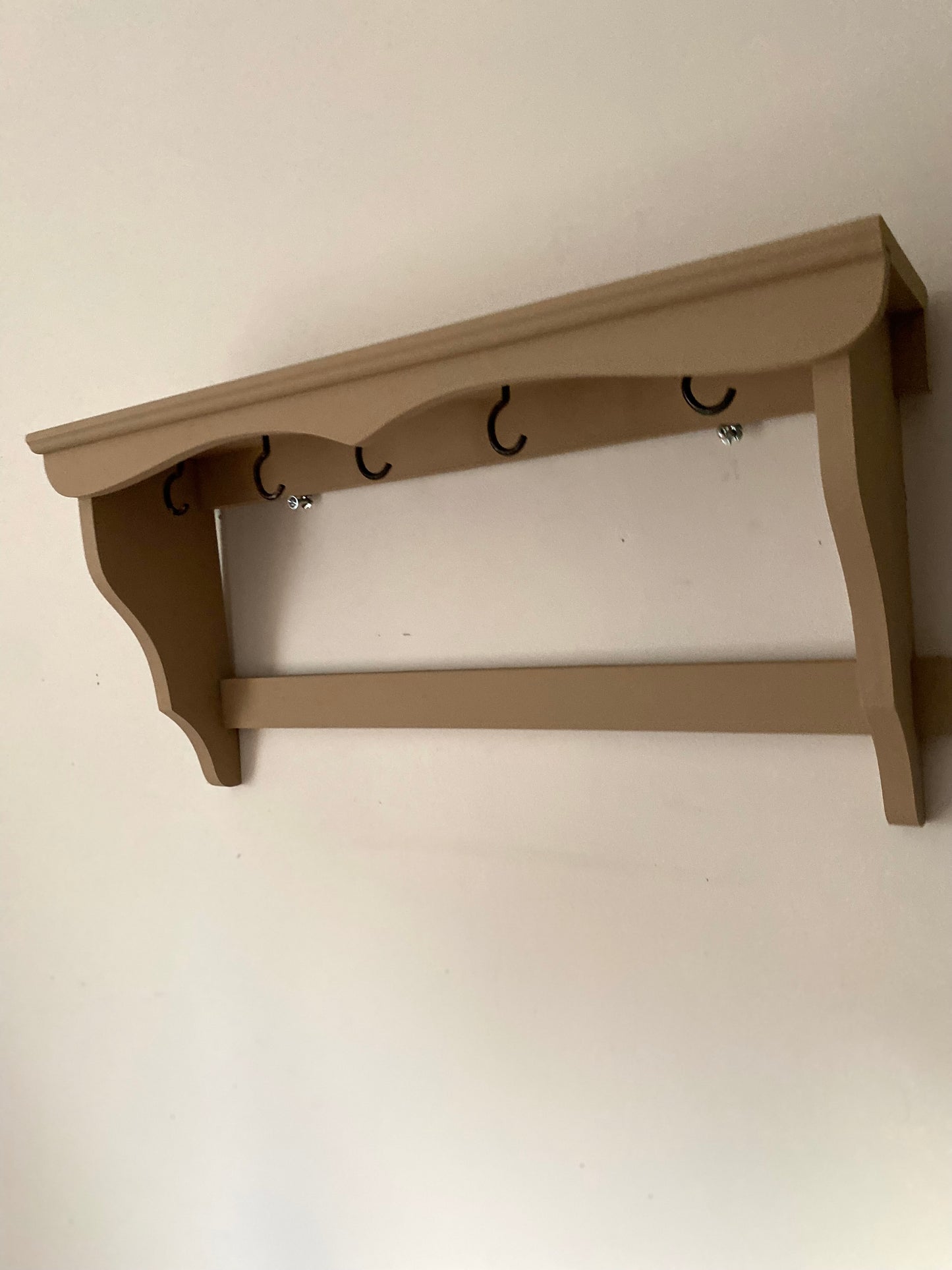 Étagère murale en bois ancien