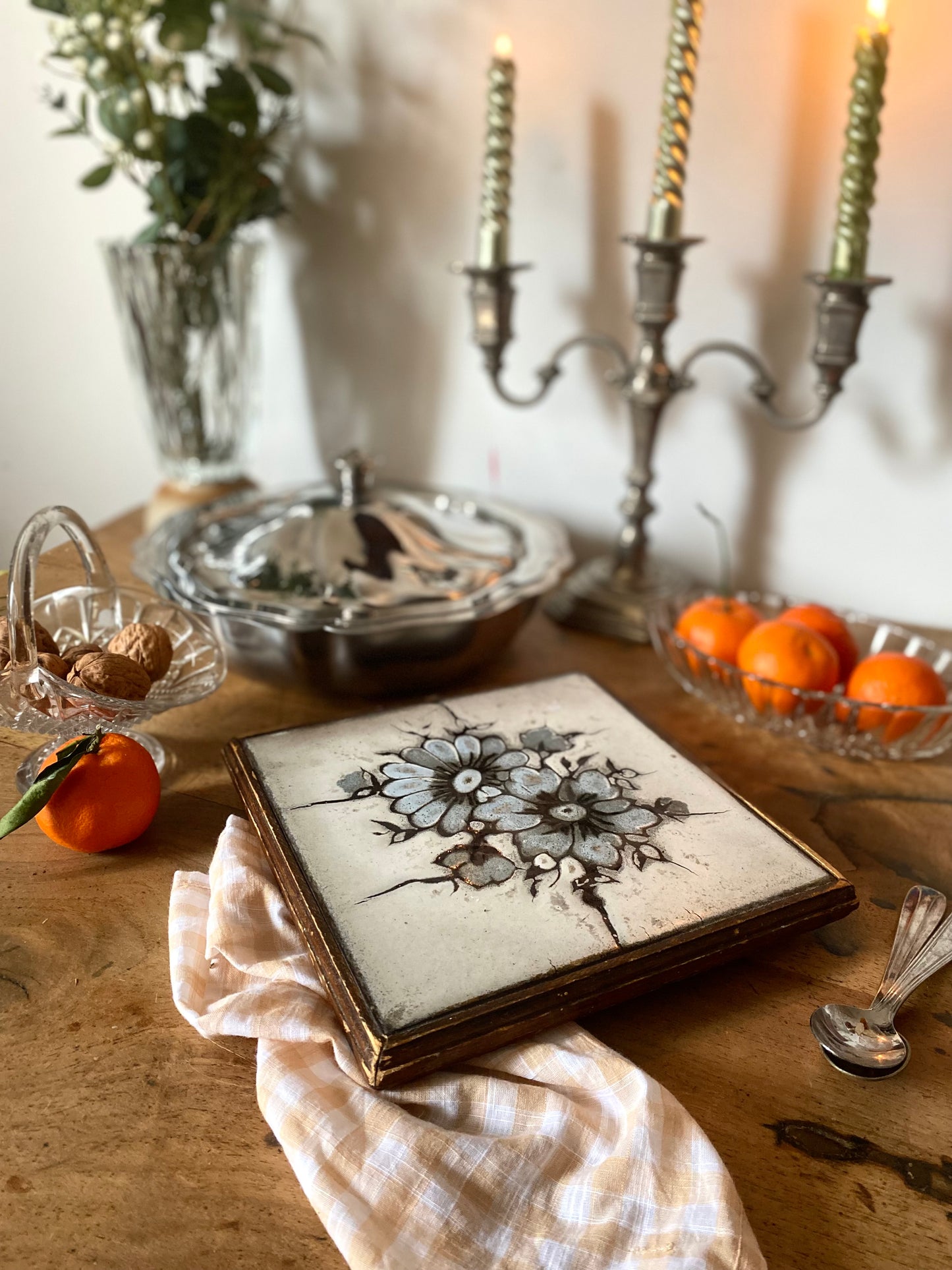 Dessous de plat ancien