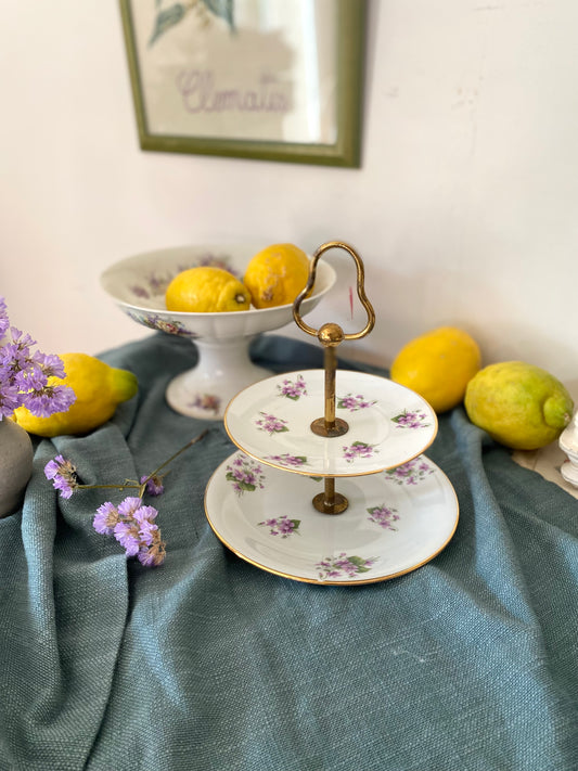 Serviteur Muet Vintage en Porcelaine 1950