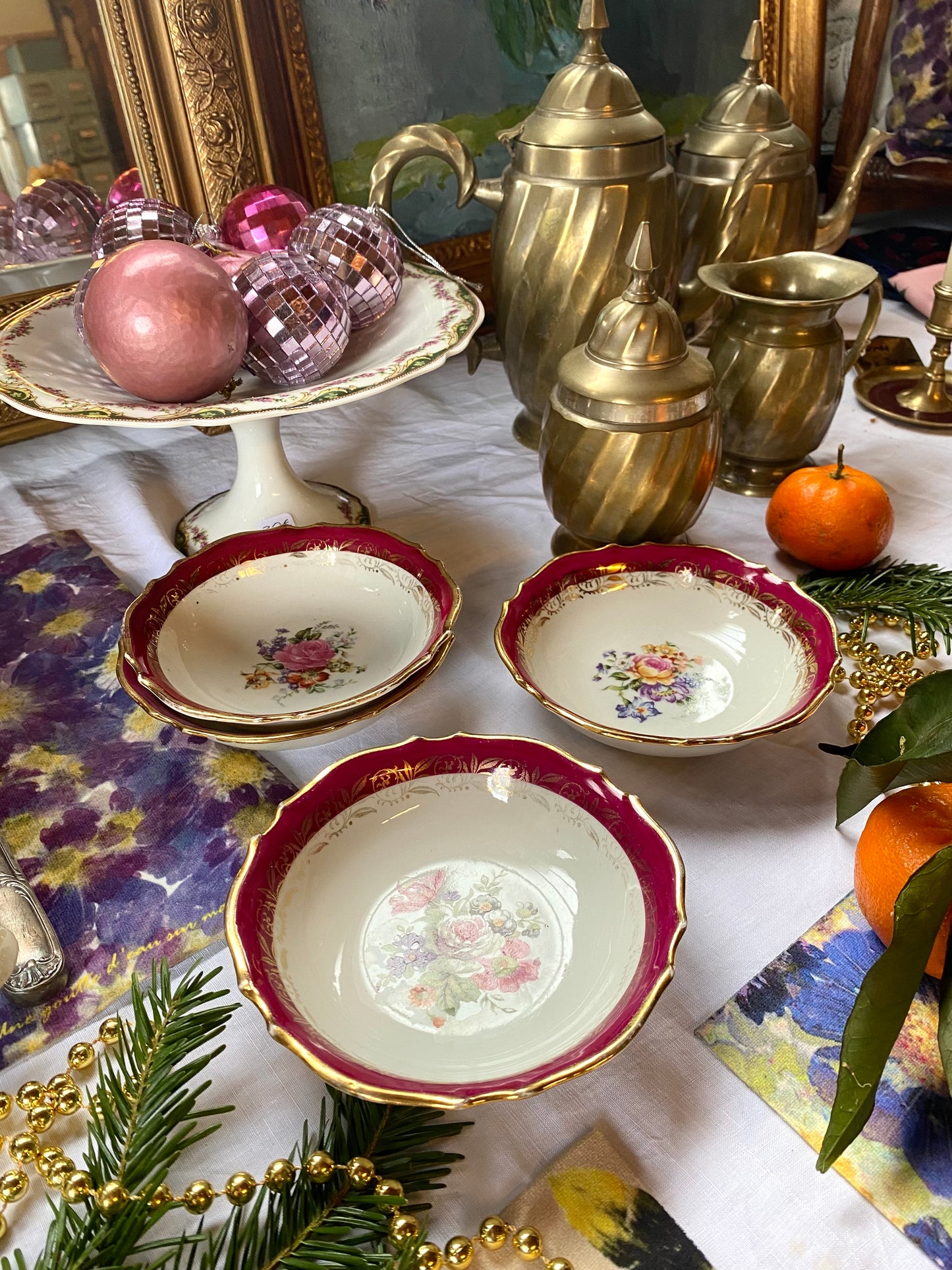 Ramequins en faïence ancienne