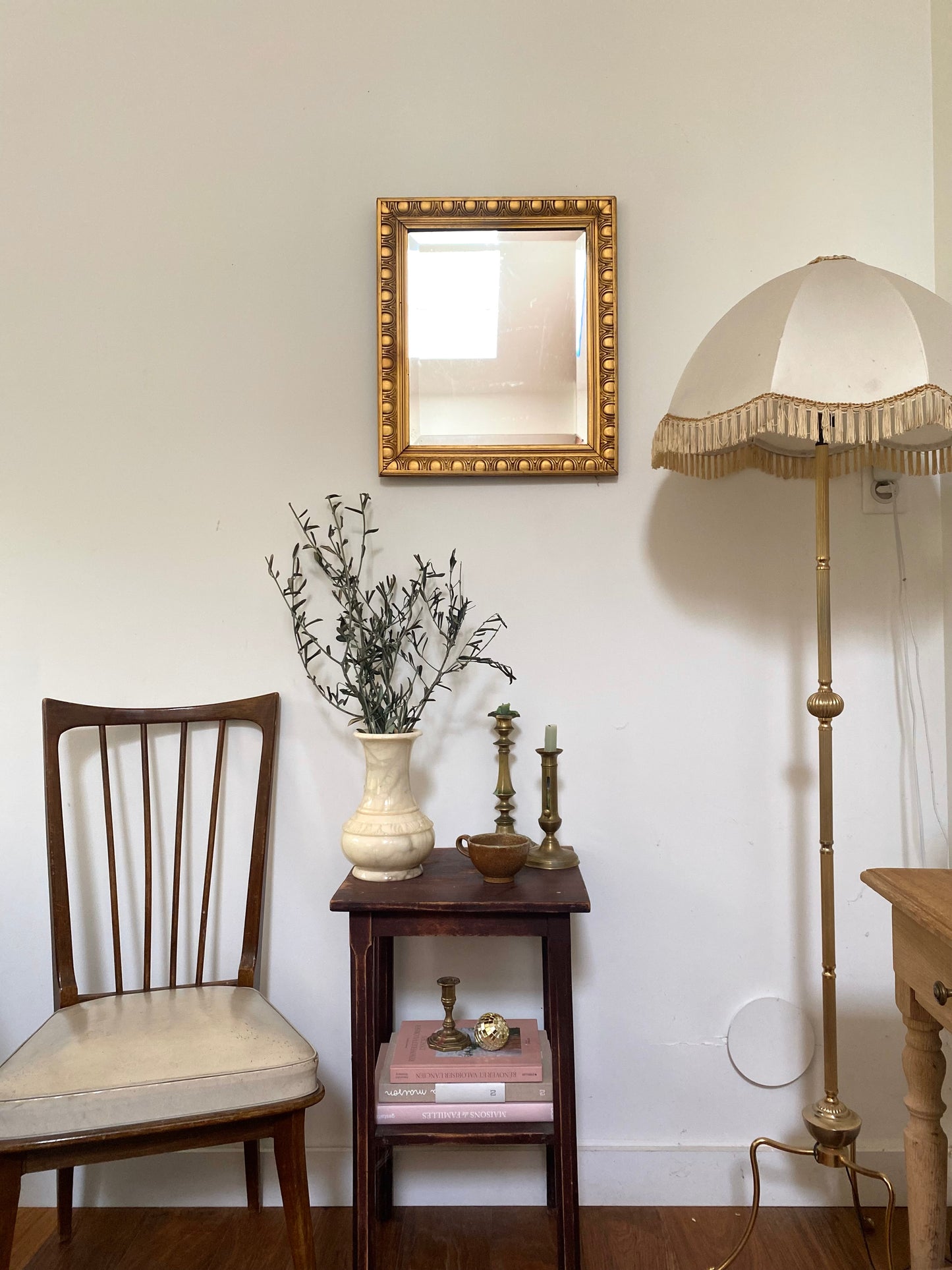 Miroir ancien rectangulaire