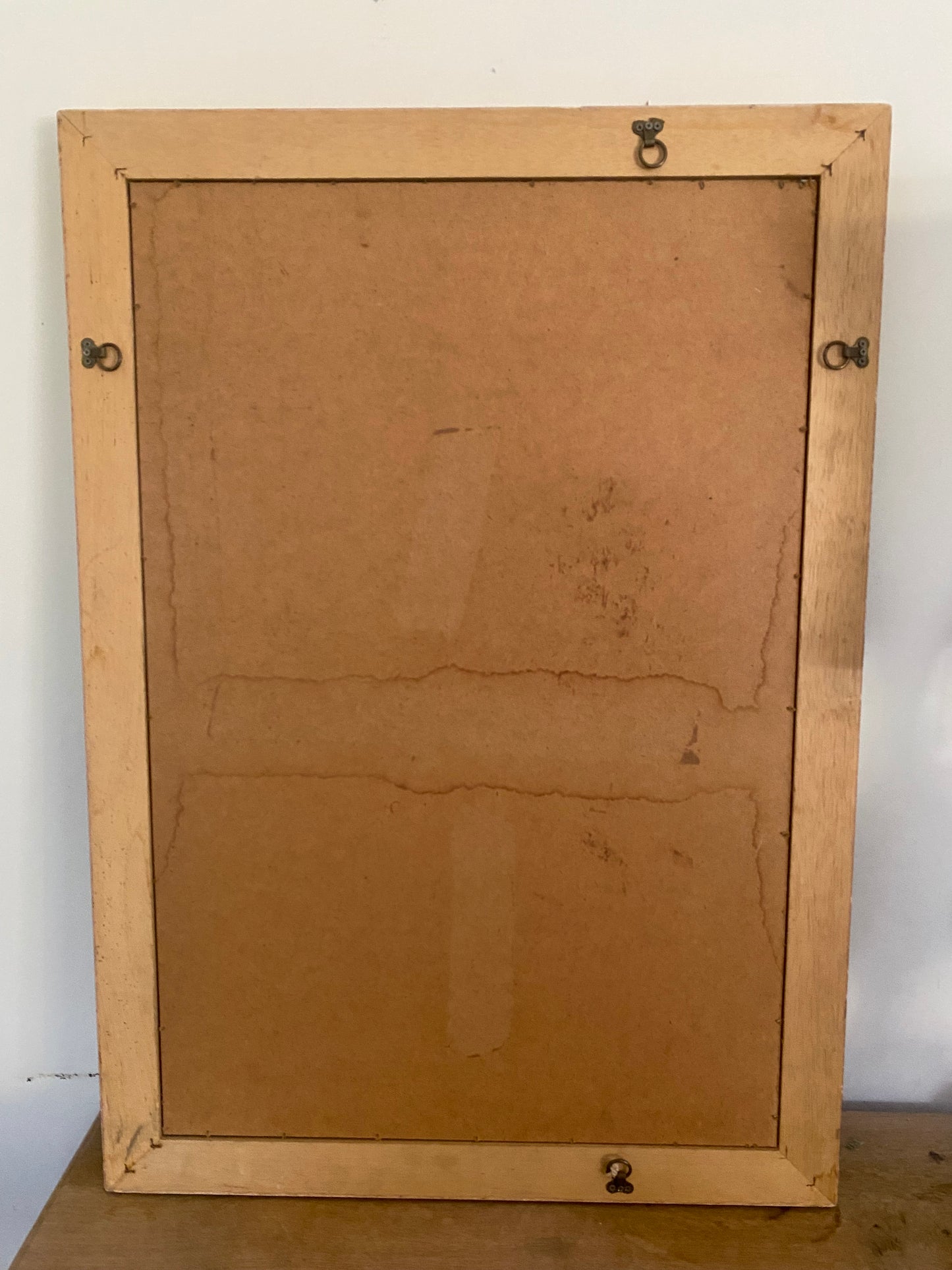 Grand Miroir de Style Classique – Cadre Doré Patiné - 1970