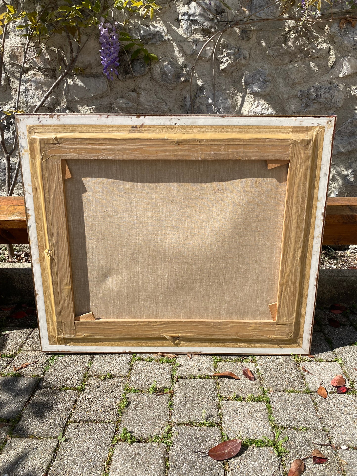 Magnifique Nature Morte : Bouquet de Fleurs Champêtres datée de 1988