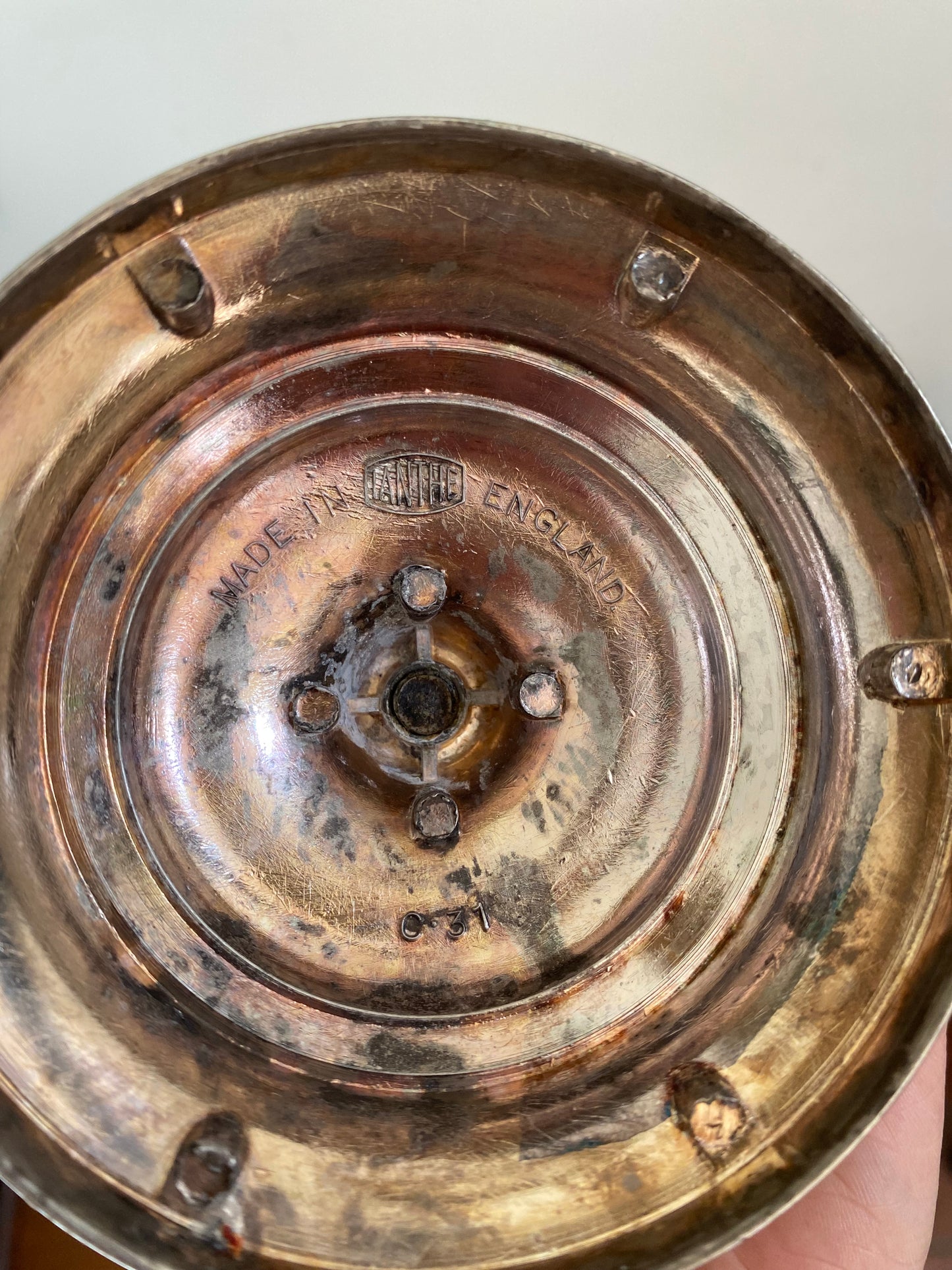 Paire de candélabres à trois branches