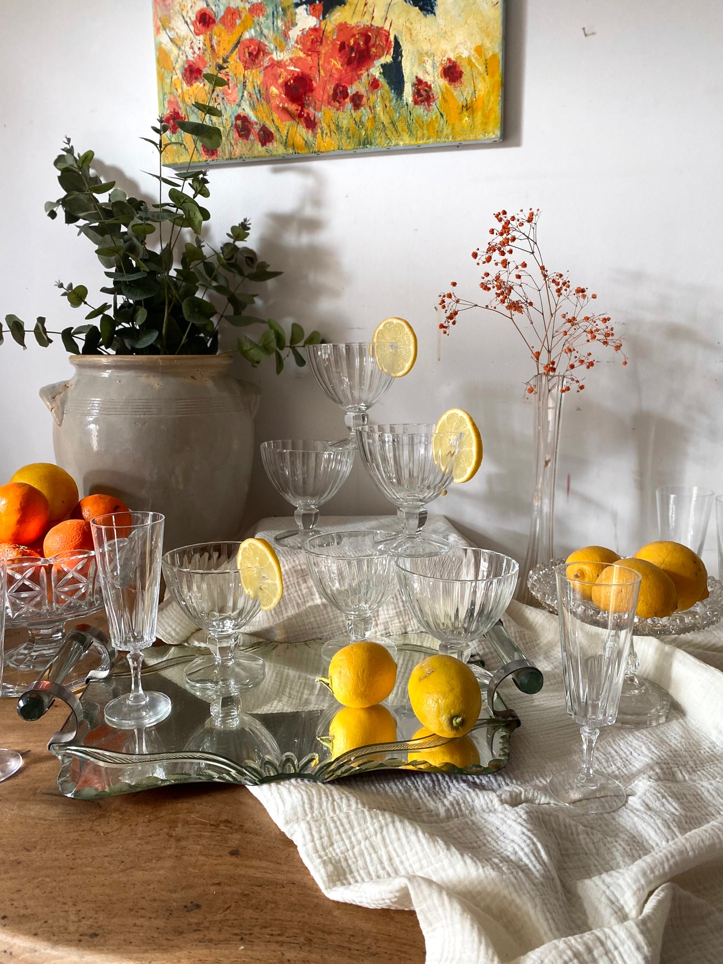 7 Coupes à glace vintage