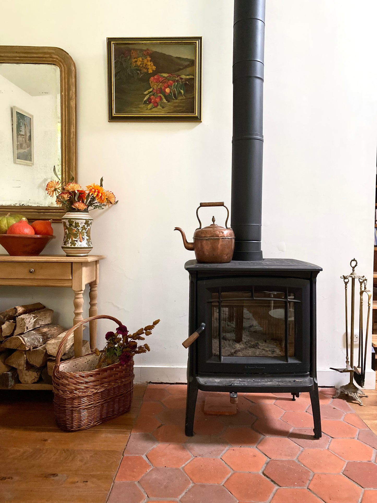 Nature morte à l’huile ancienne