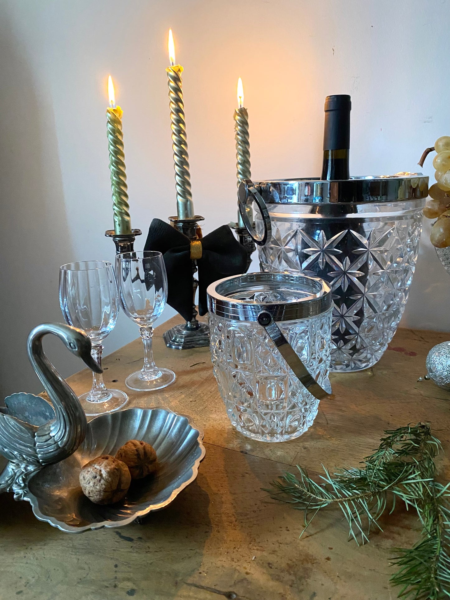 Seau à glace vintage