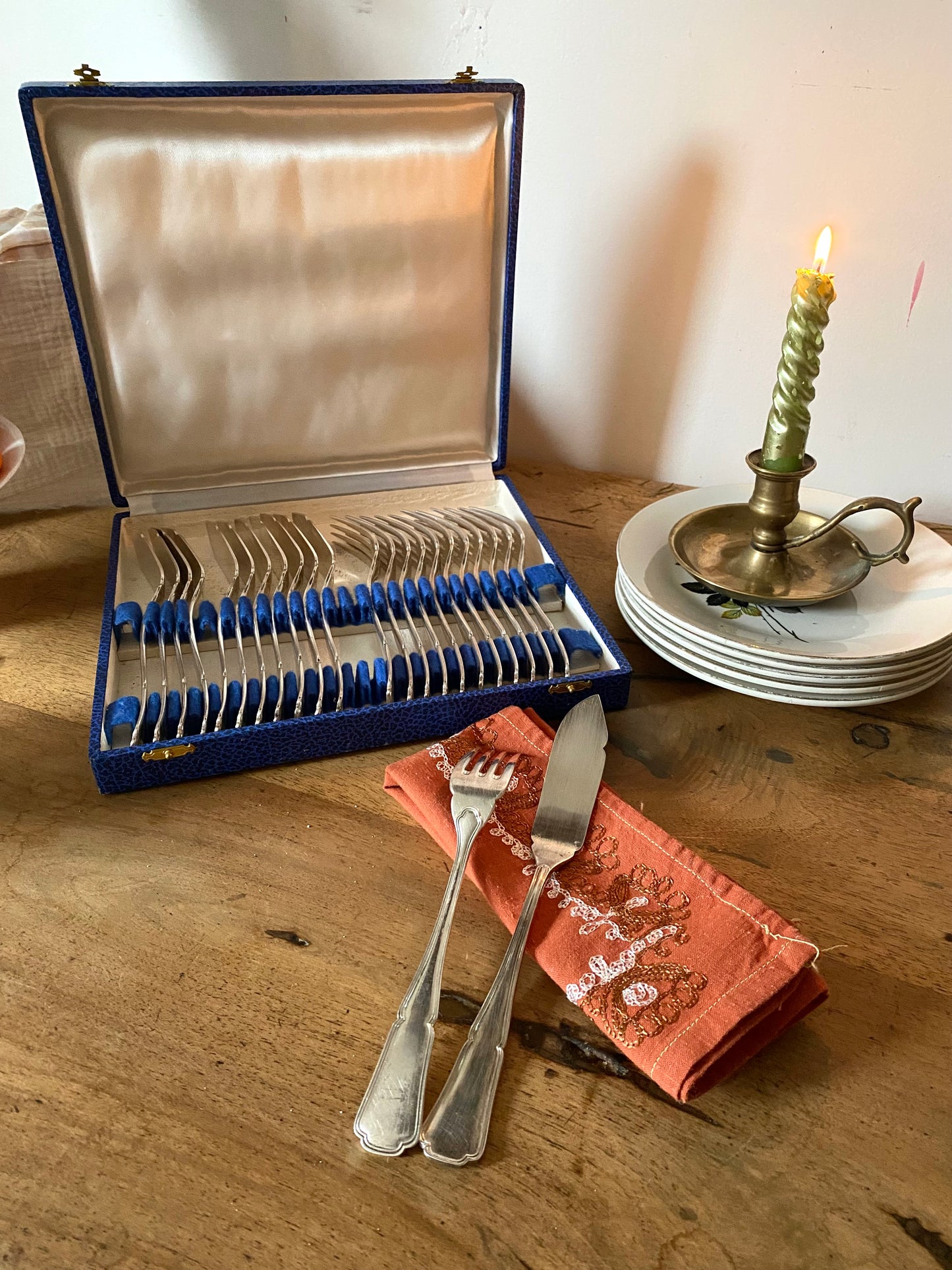 Couverts à poisson anciens