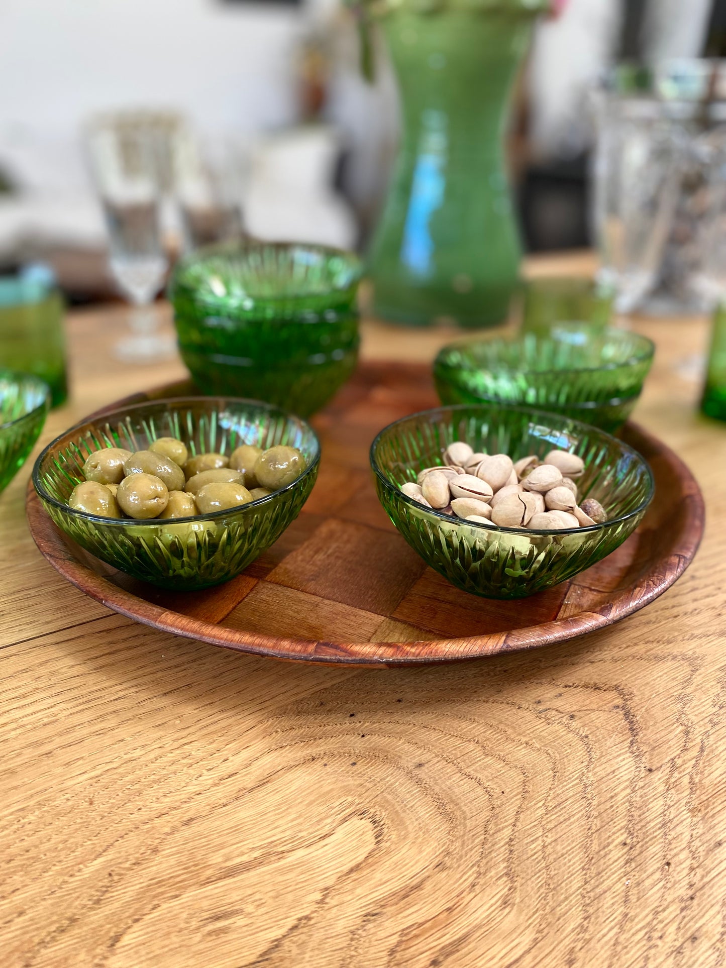 Ramequins en verre vintage