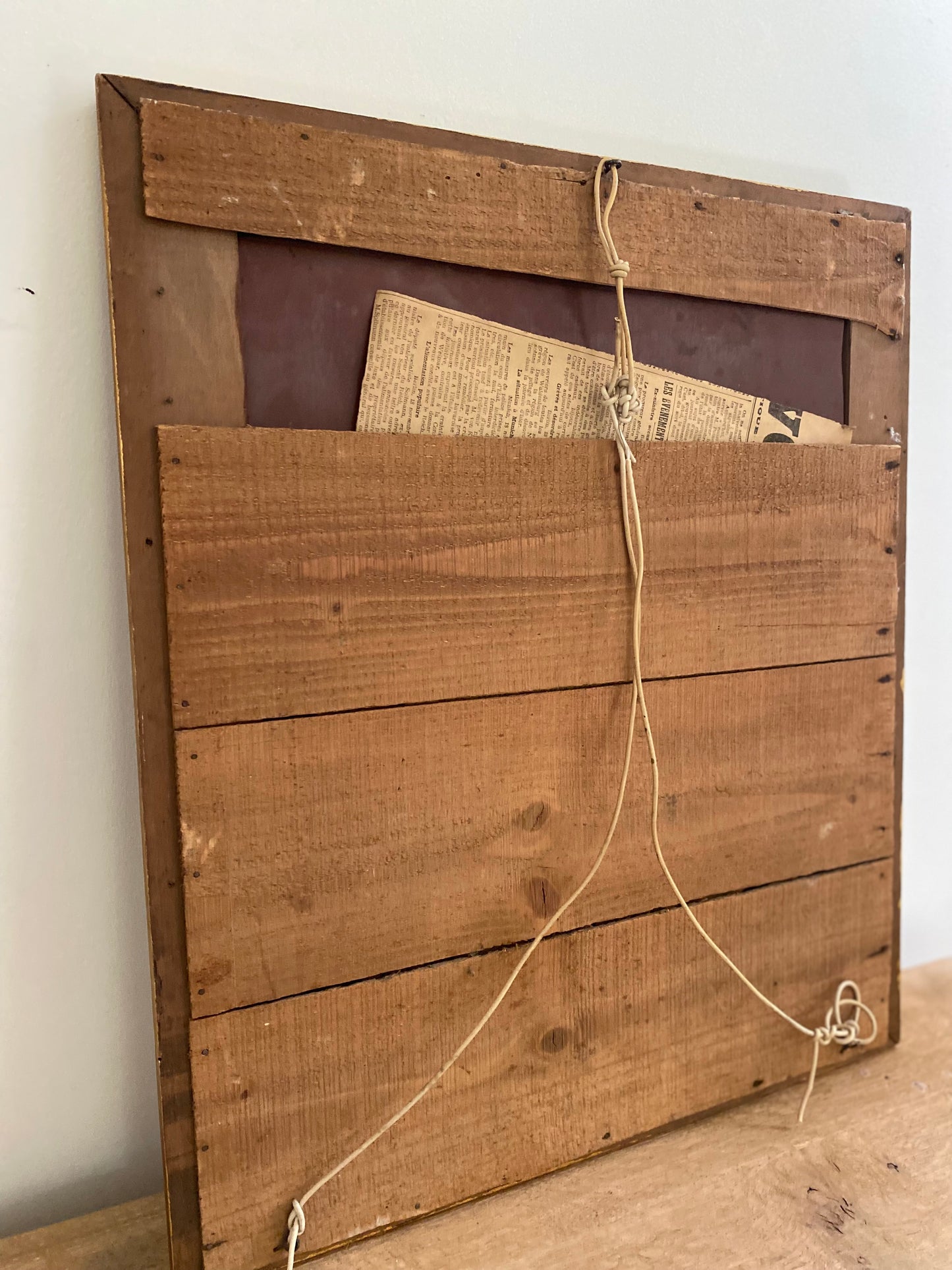 Miroir ancien rectangulaire