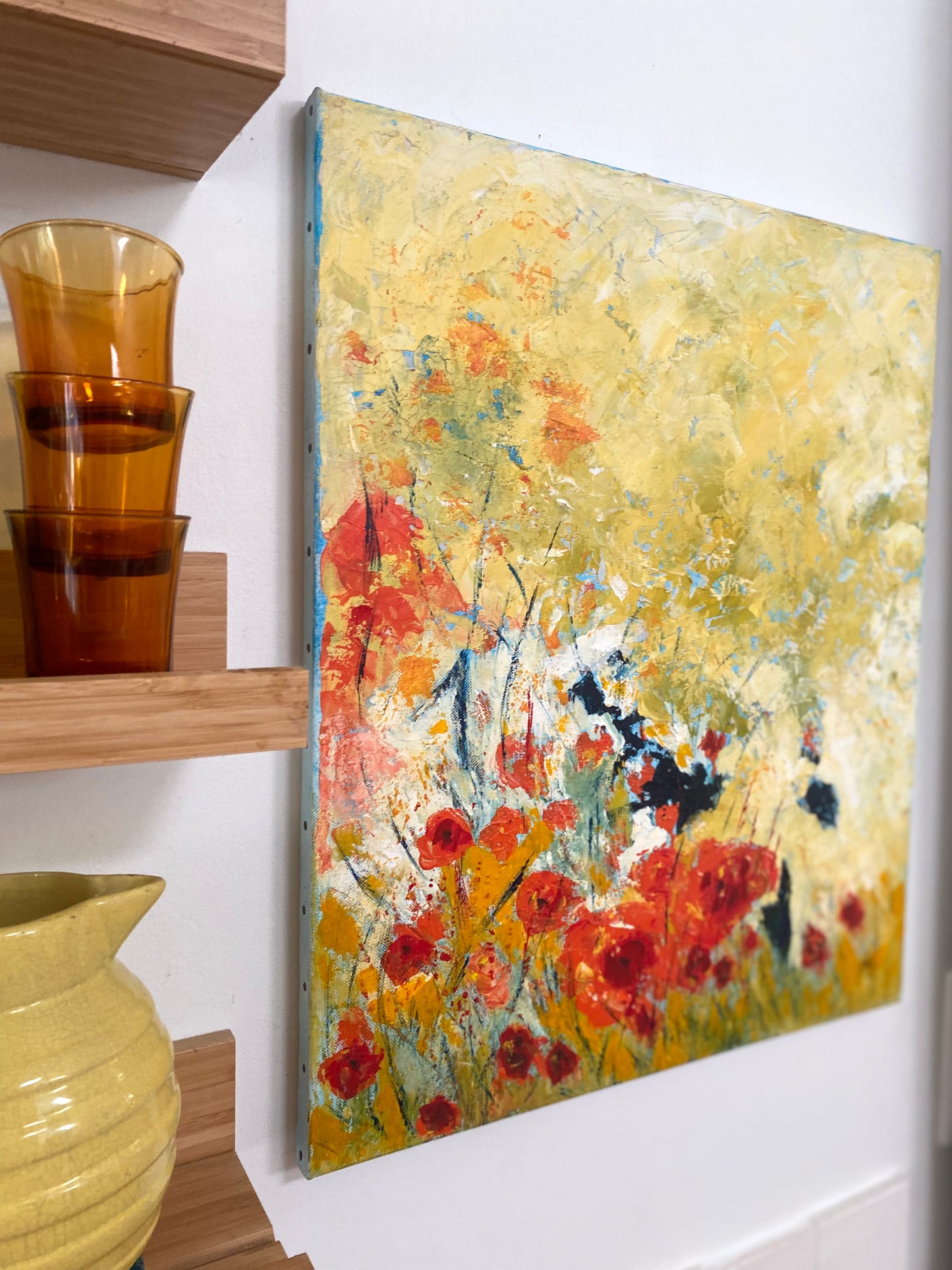 Huile sur toile vintage