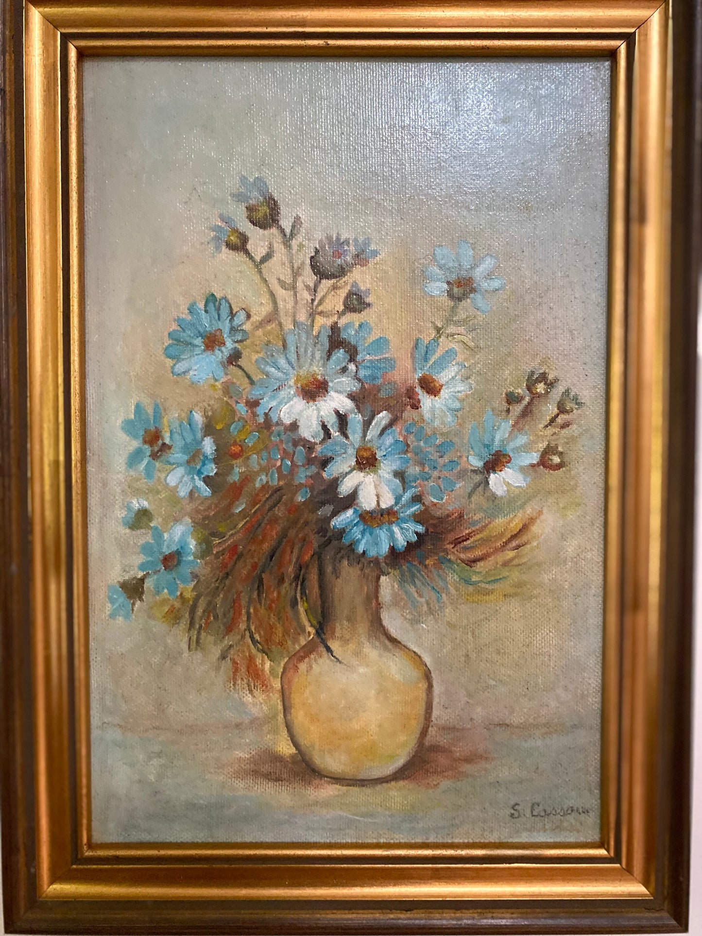 Peinture à l’huile ancienne