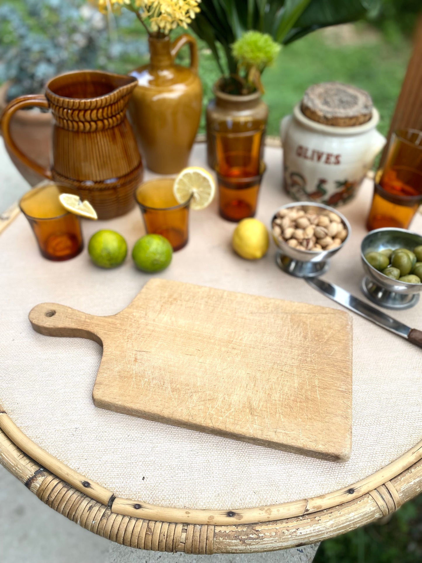 Planche à découper ancienne