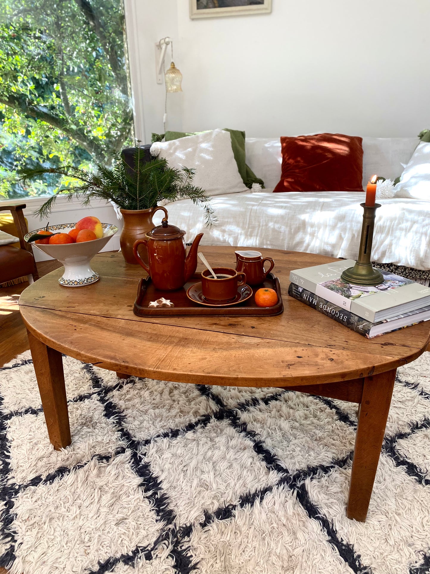 Service à thé en céramique vernissée