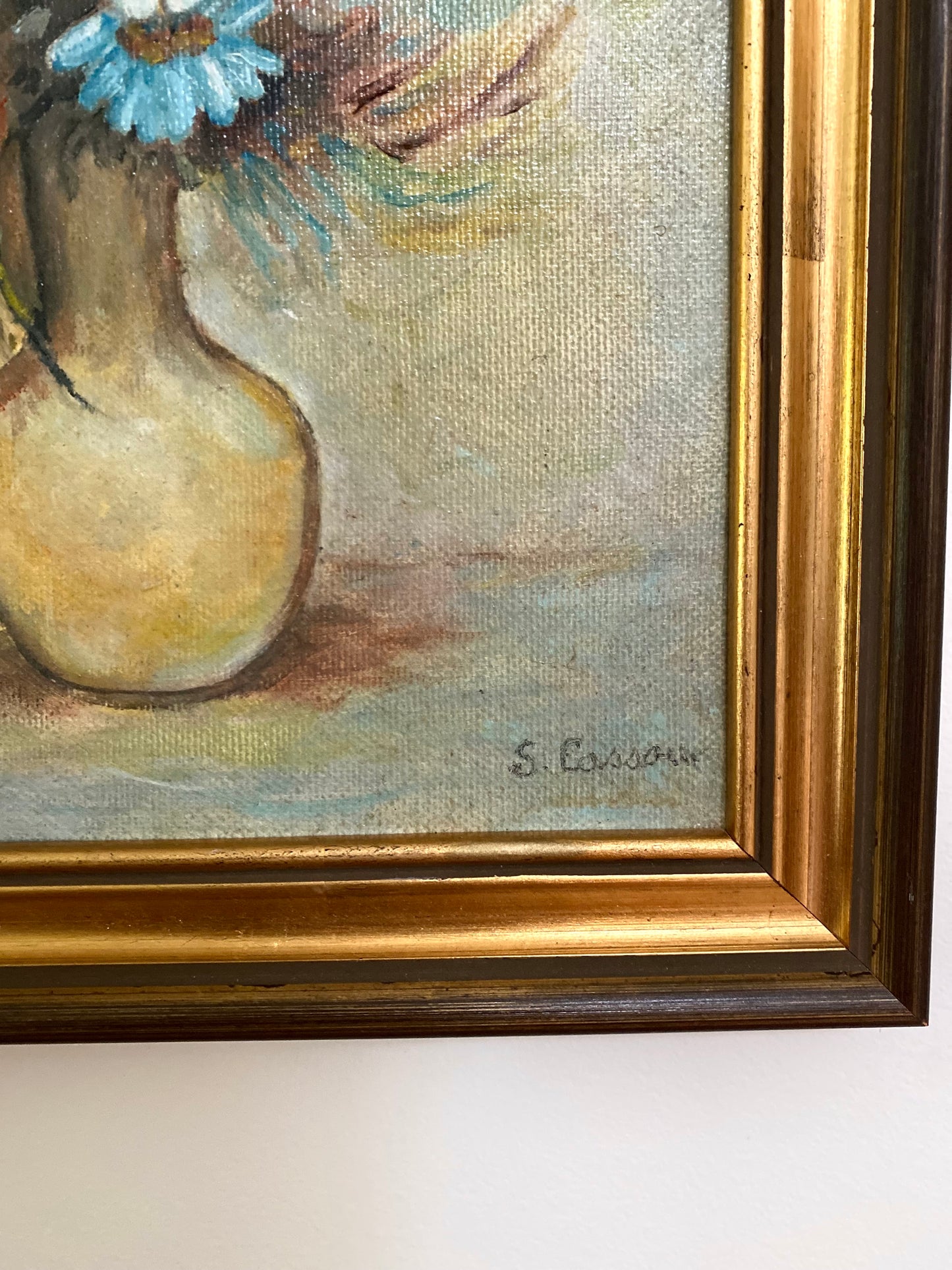 Peinture à l’huile ancienne