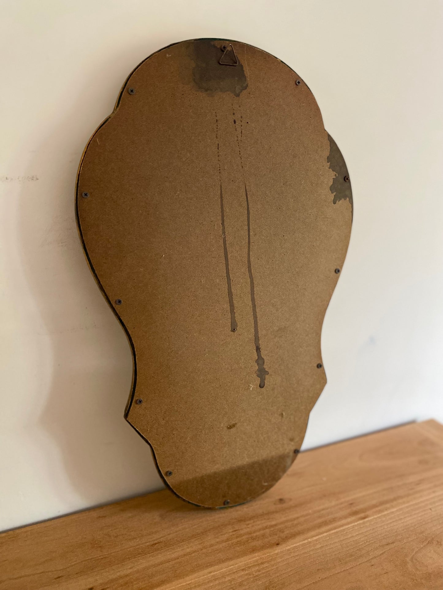 Miroir ancien de style rococo