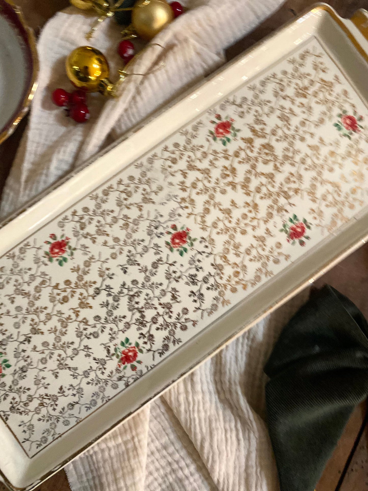 Plat de service en rectangulaire