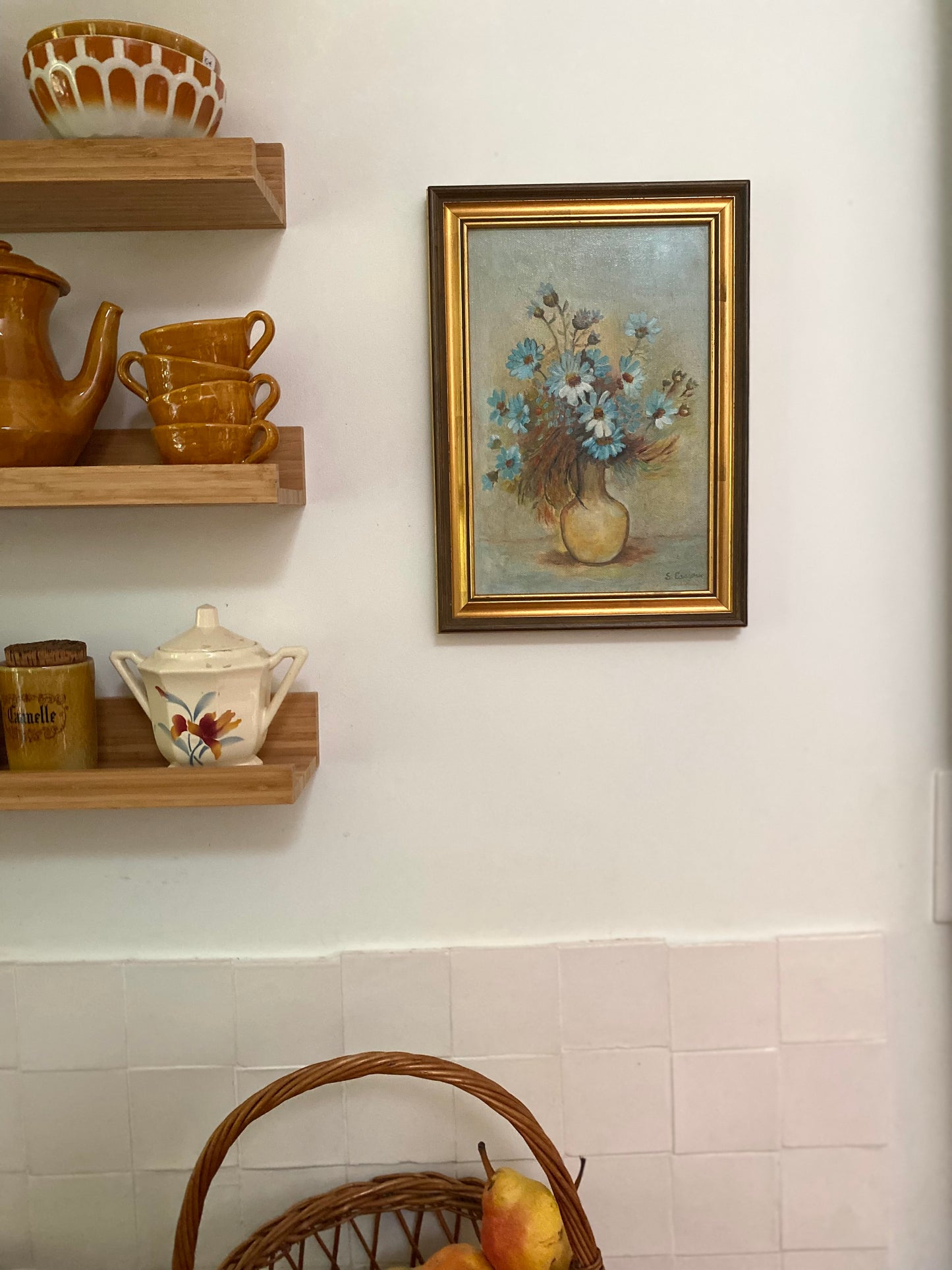 Peinture à l’huile ancienne