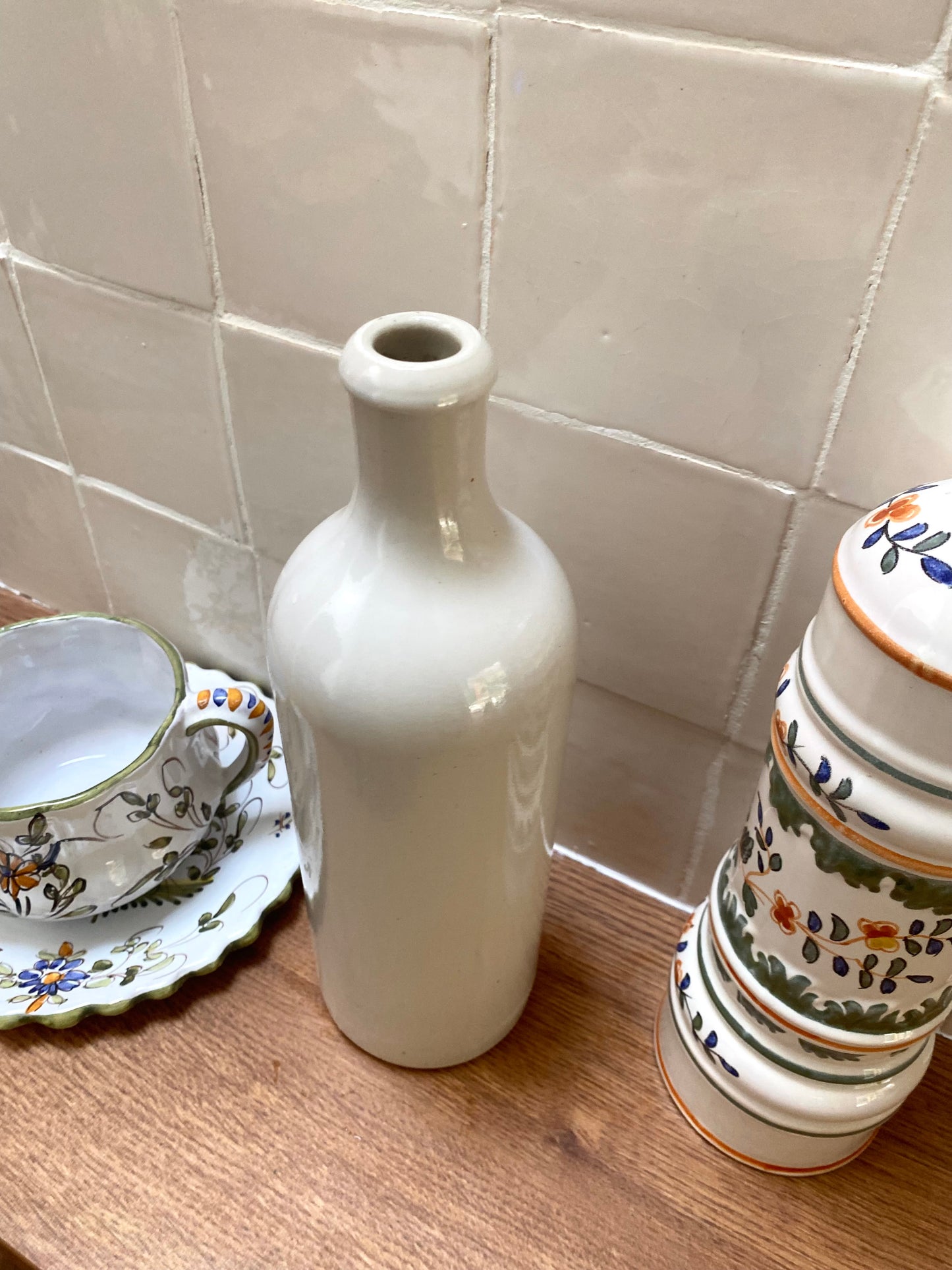 Bouteille en céramique