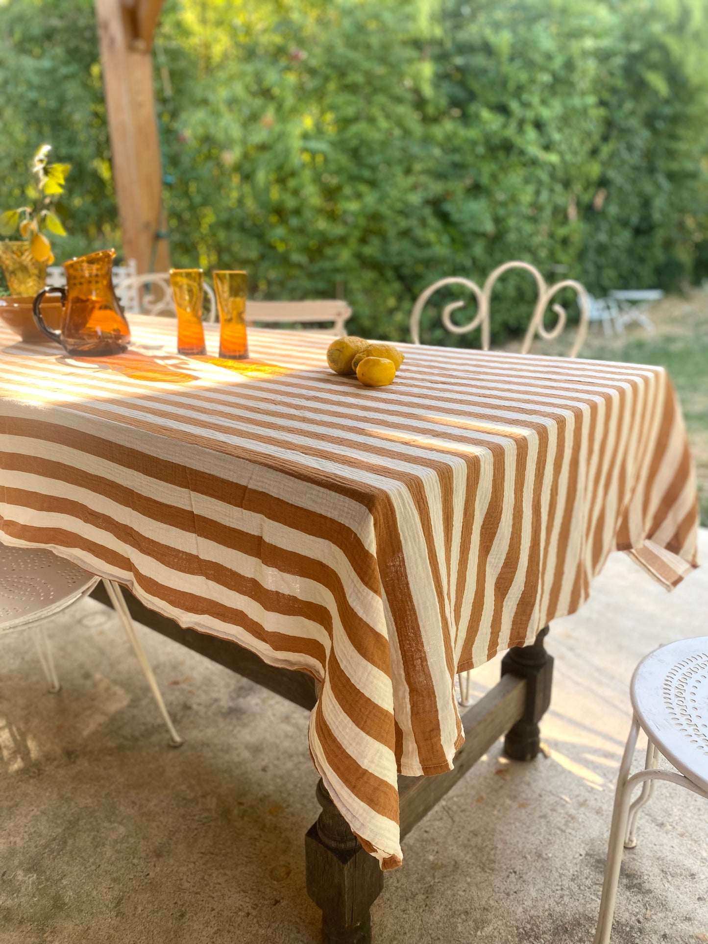 Nappe D’Yvette à Simone * Meyuko— Gaze de coton