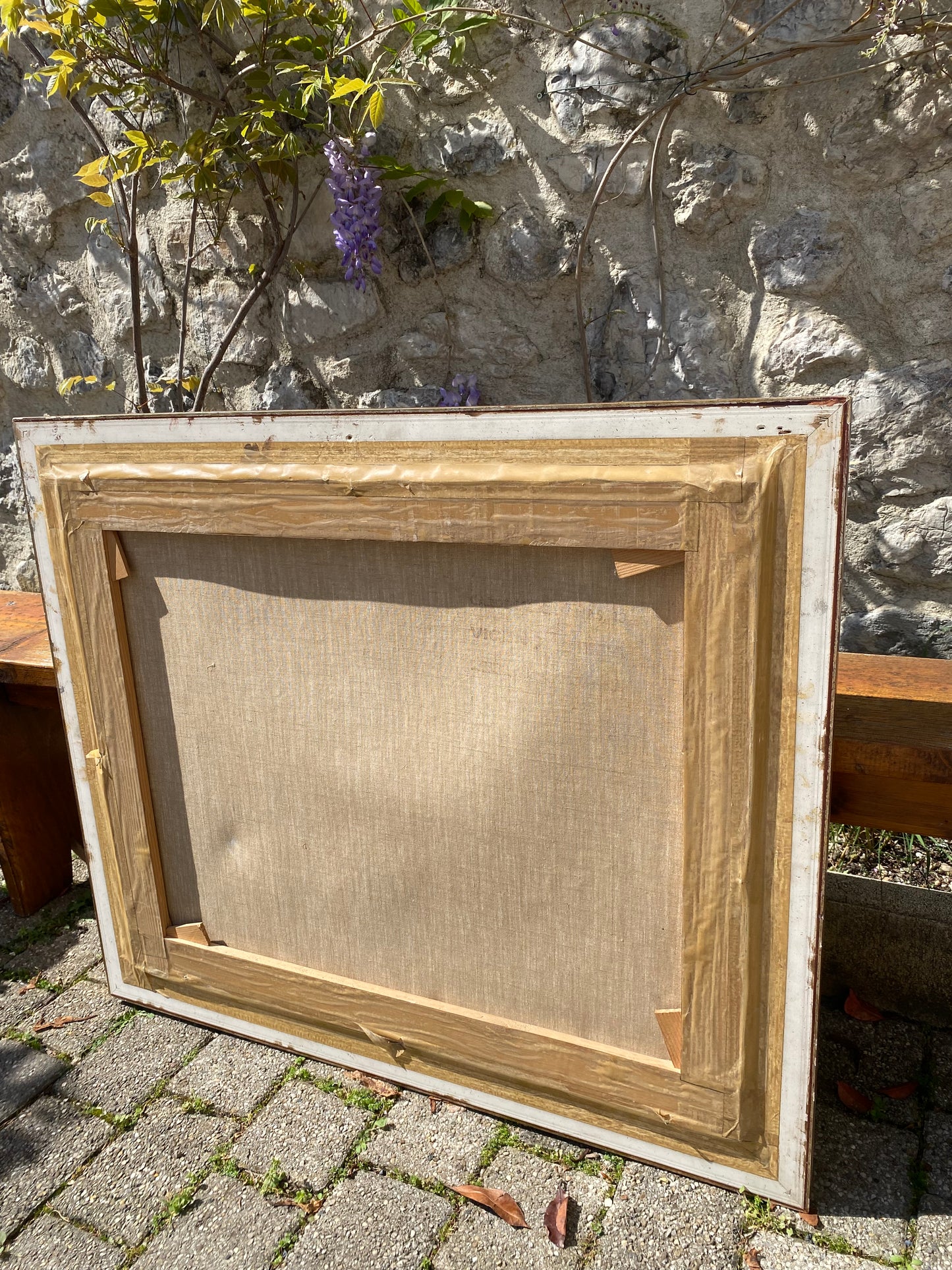 Magnifique Nature Morte : Bouquet de Fleurs Champêtres datée de 1988