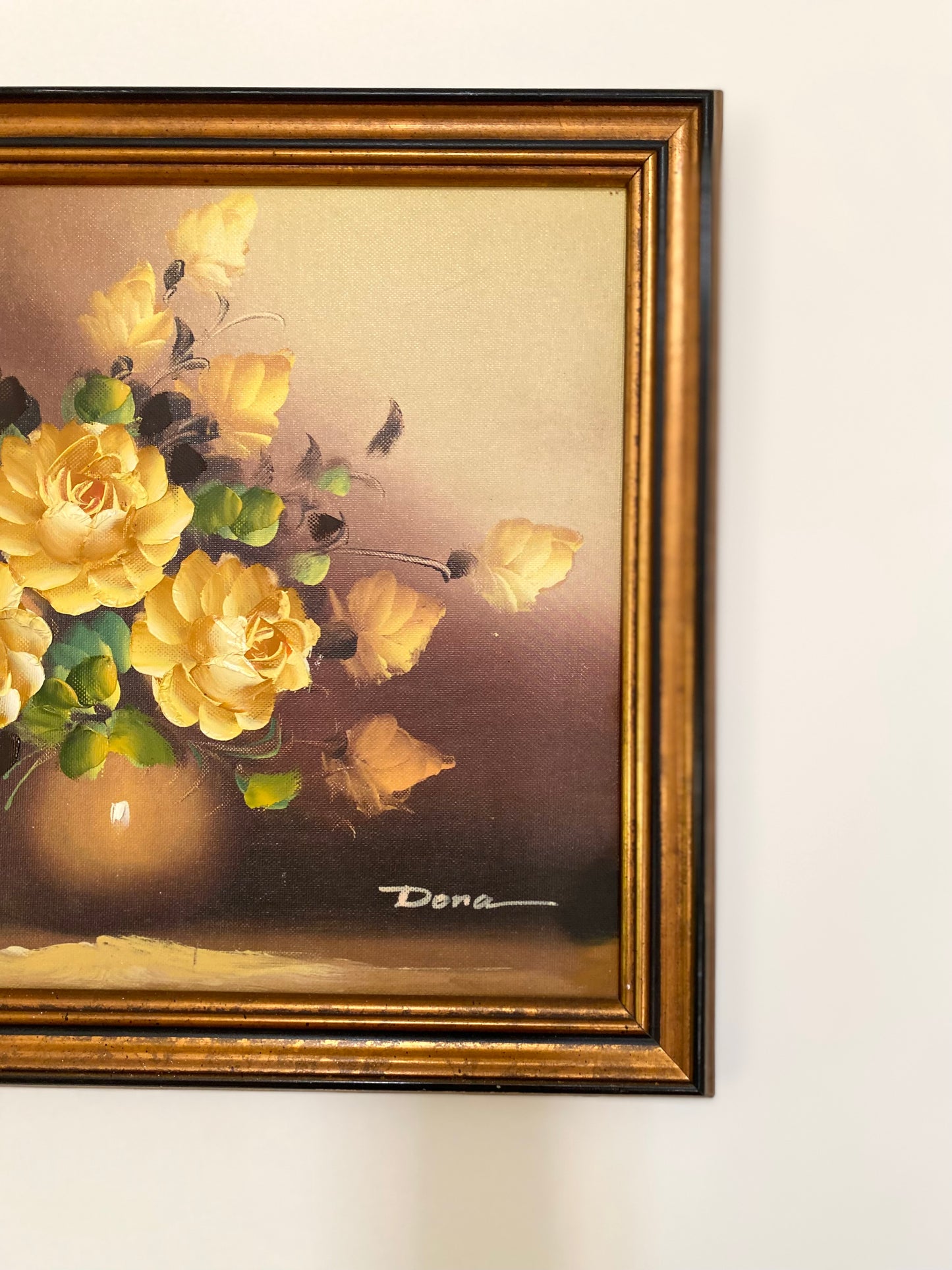 Huile sur toile ancienne