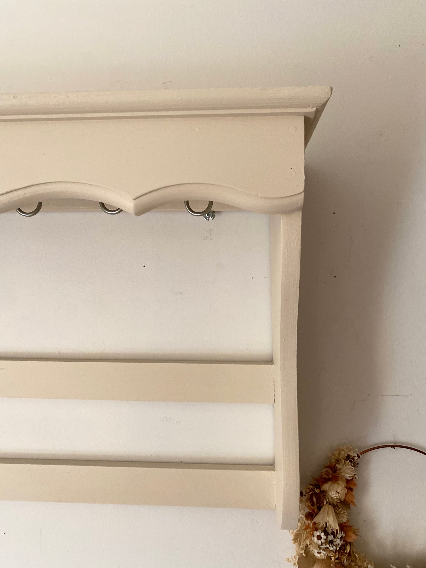 Étagère murale en bois ancien